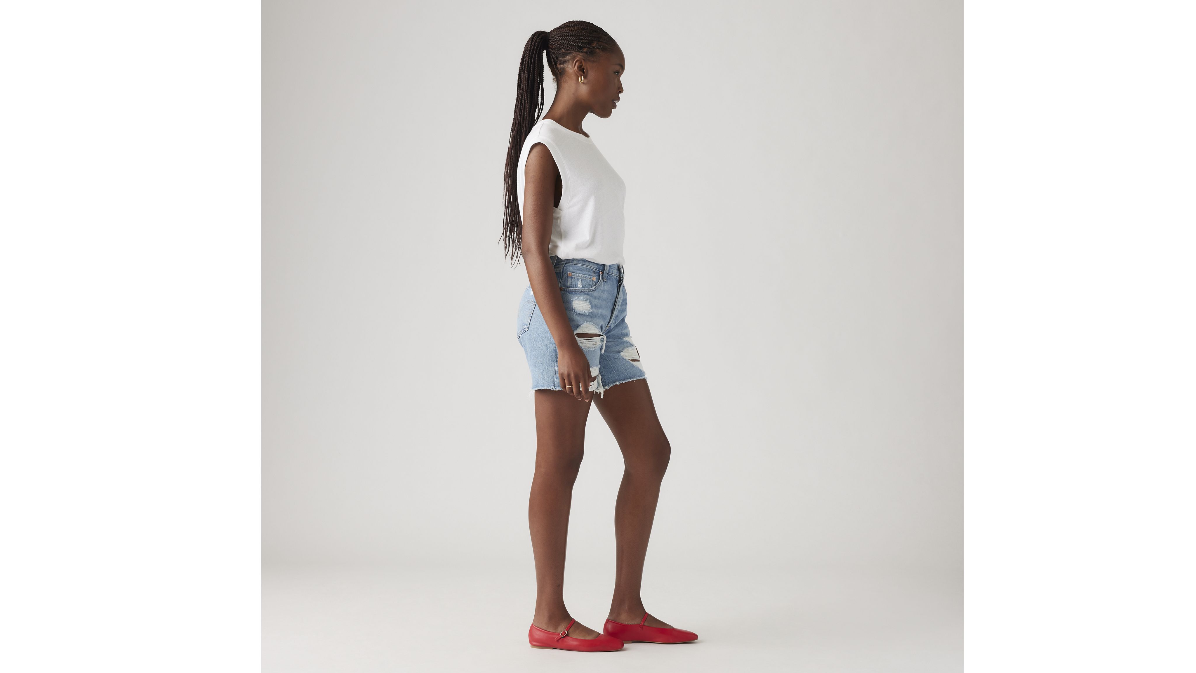 501® Mid Thigh Women's Shorts 4
