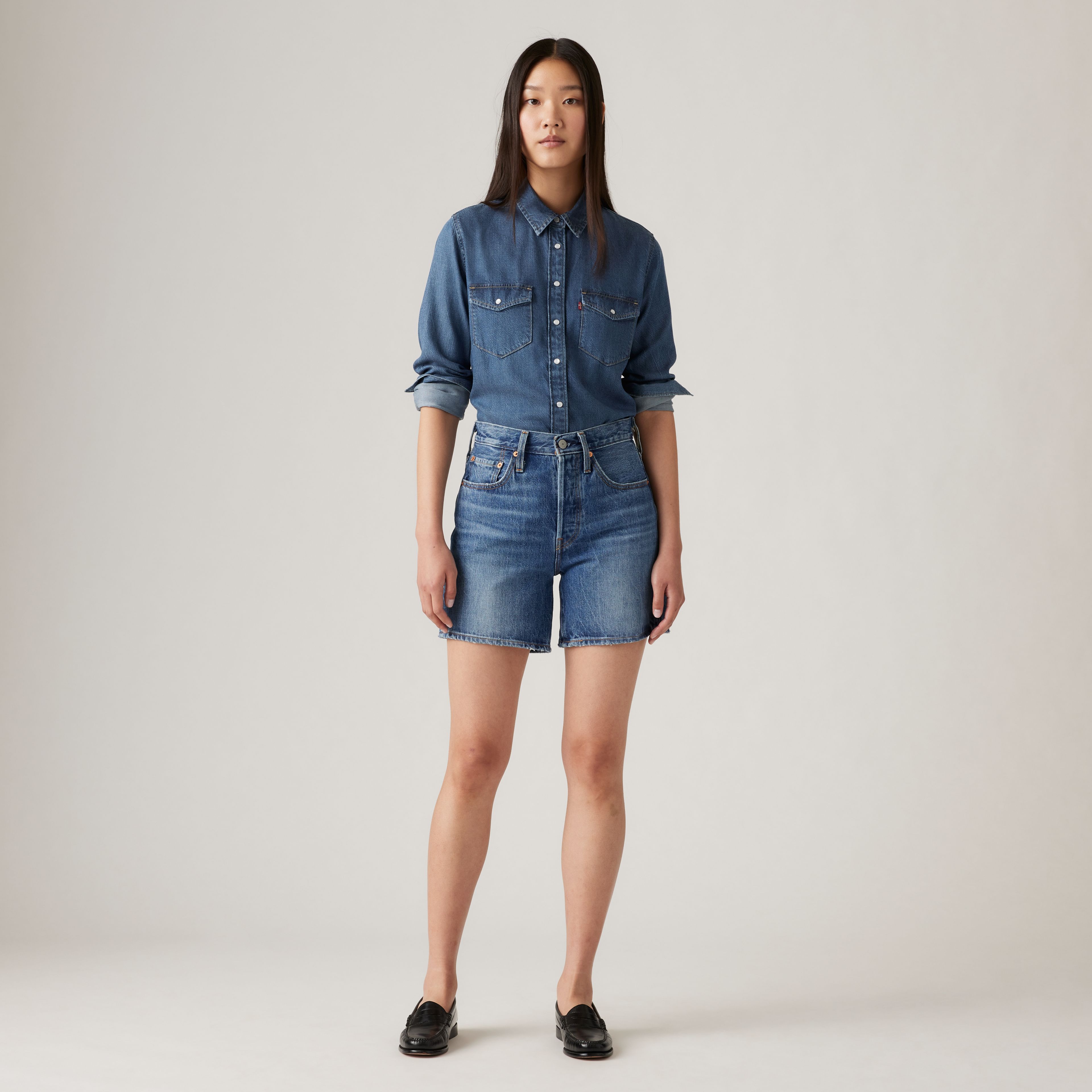 501® Mid Thigh Women's Shorts