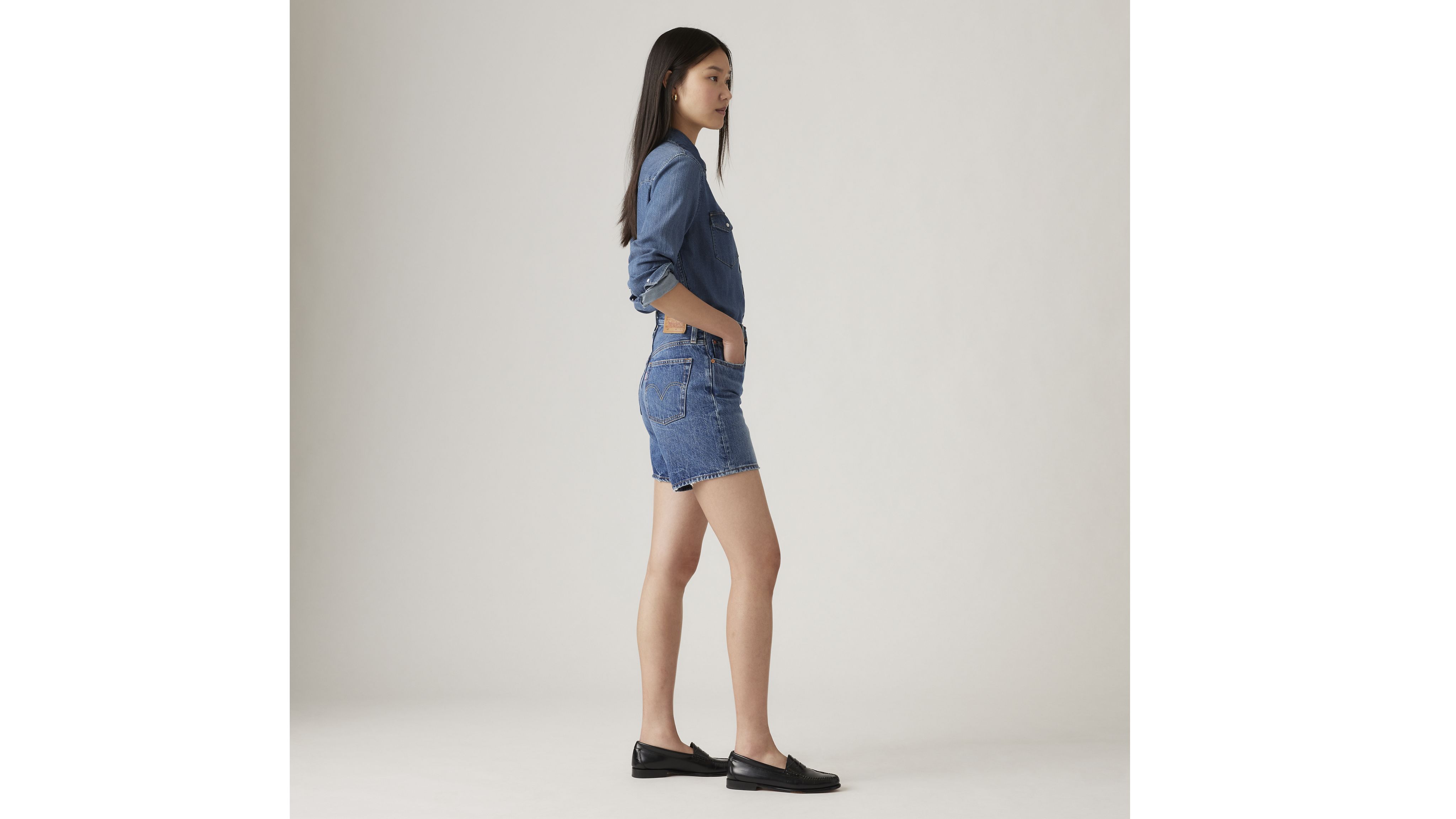 501® Mid Thigh Women's Shorts 4