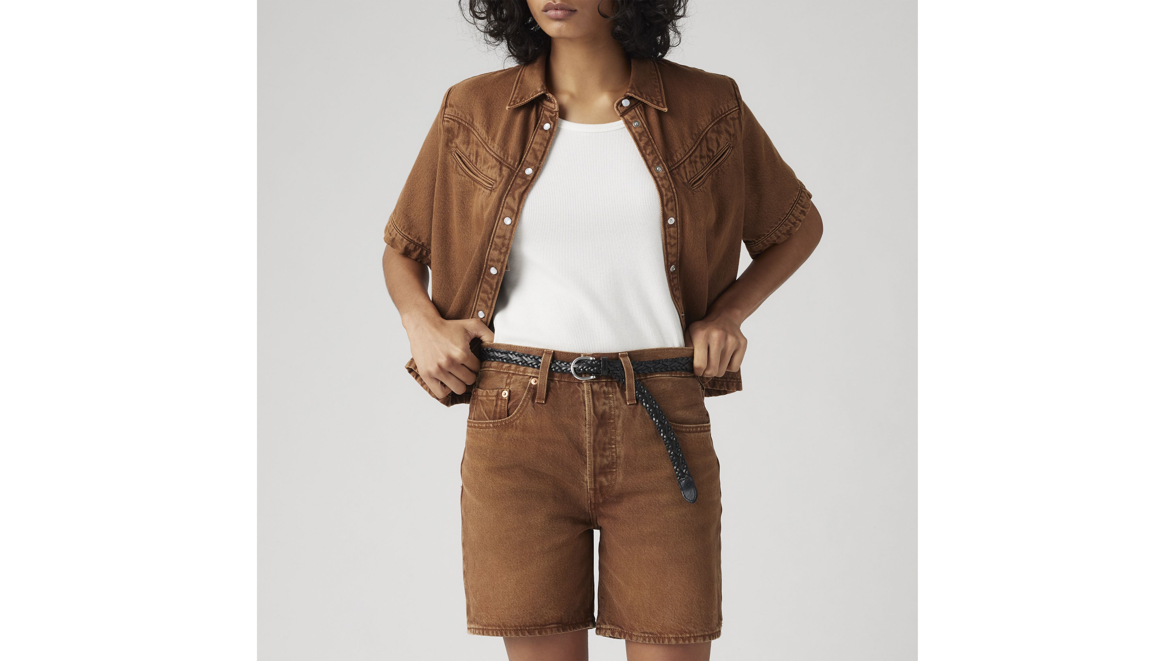 501® Original Fit High Rise Mid-Thigh Women's Shorts 2