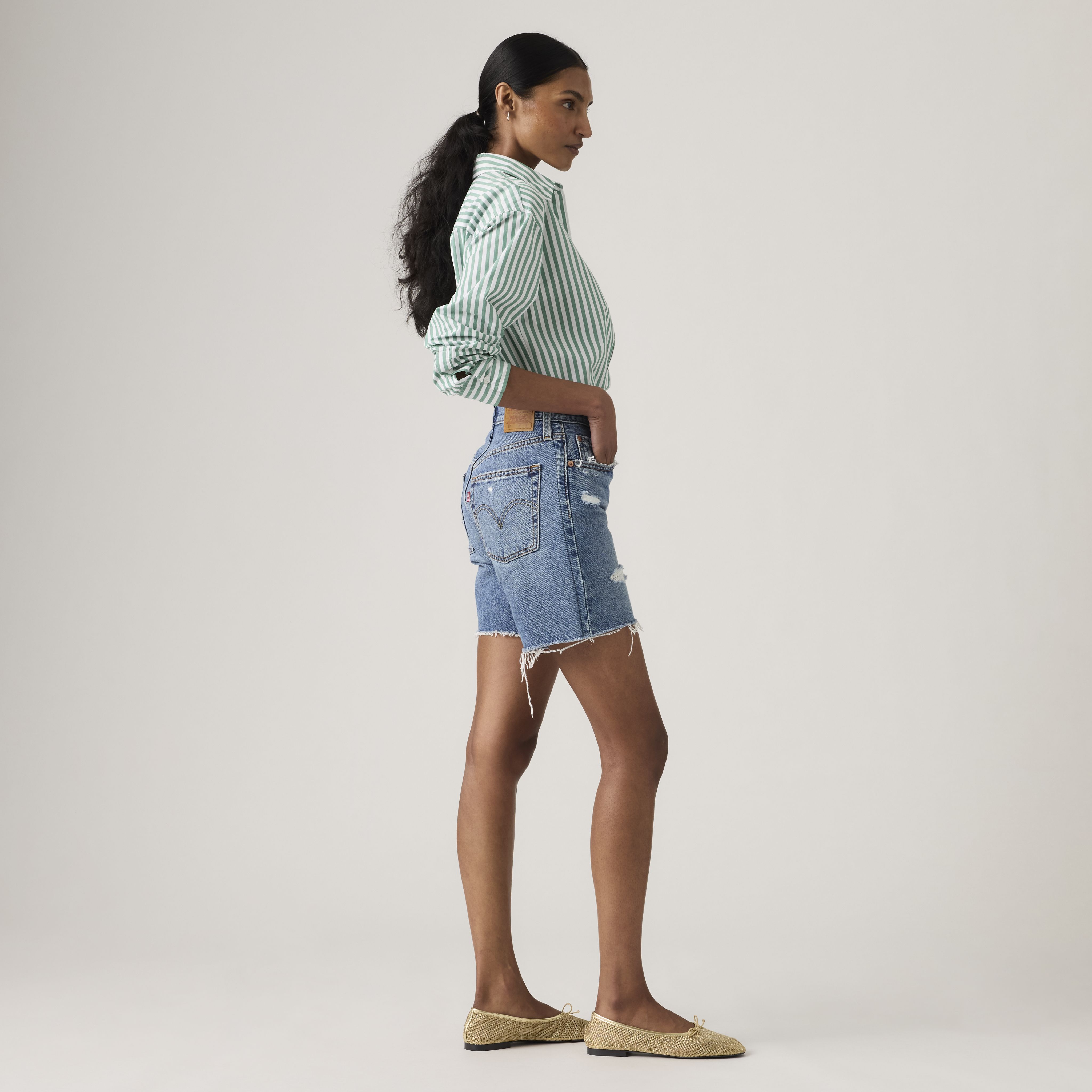 501®  Mid Thigh Women's Shorts 4