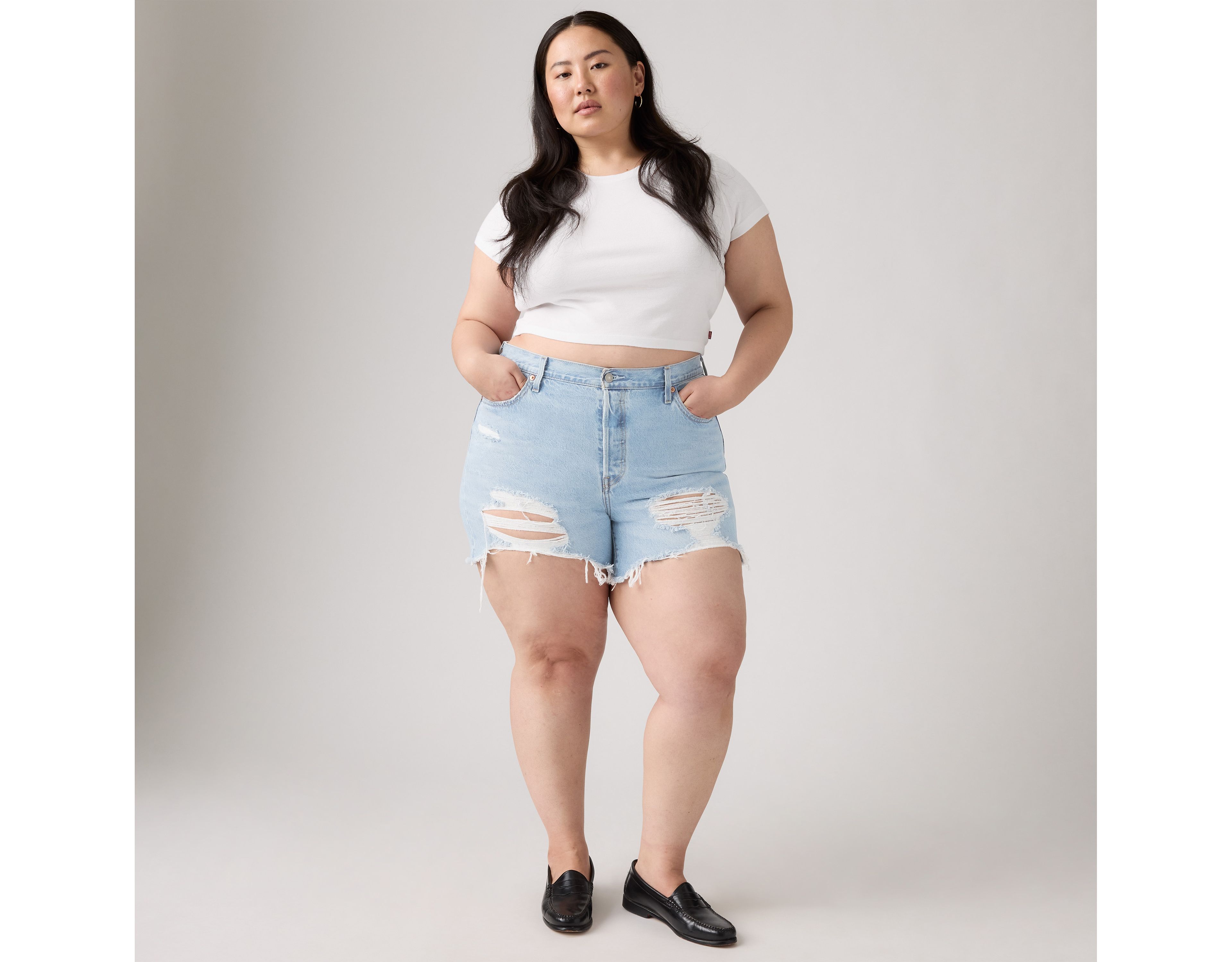 501® Original High Rise Women's Shorts (Plus Size)
