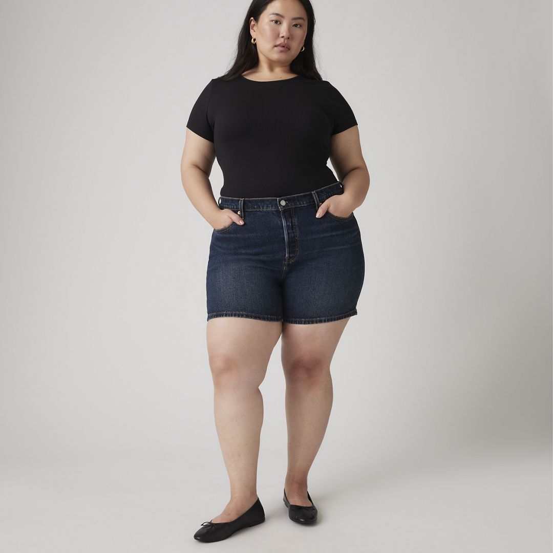 Levi's 501 Original Fit High Rise Women's Shorts (Plus Size) 16