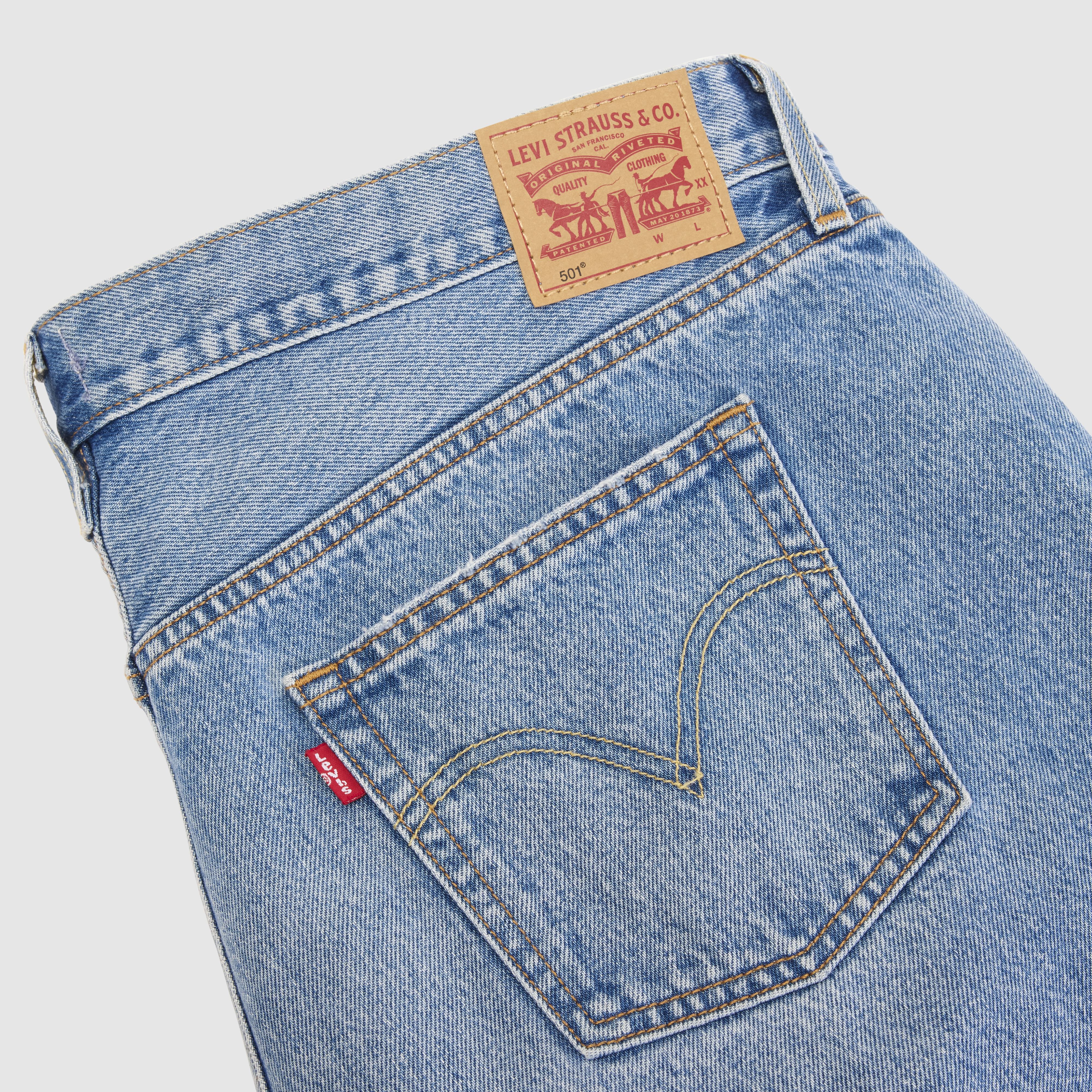 501® Women's Original High-Rise Shorts (Plus Size) 7
