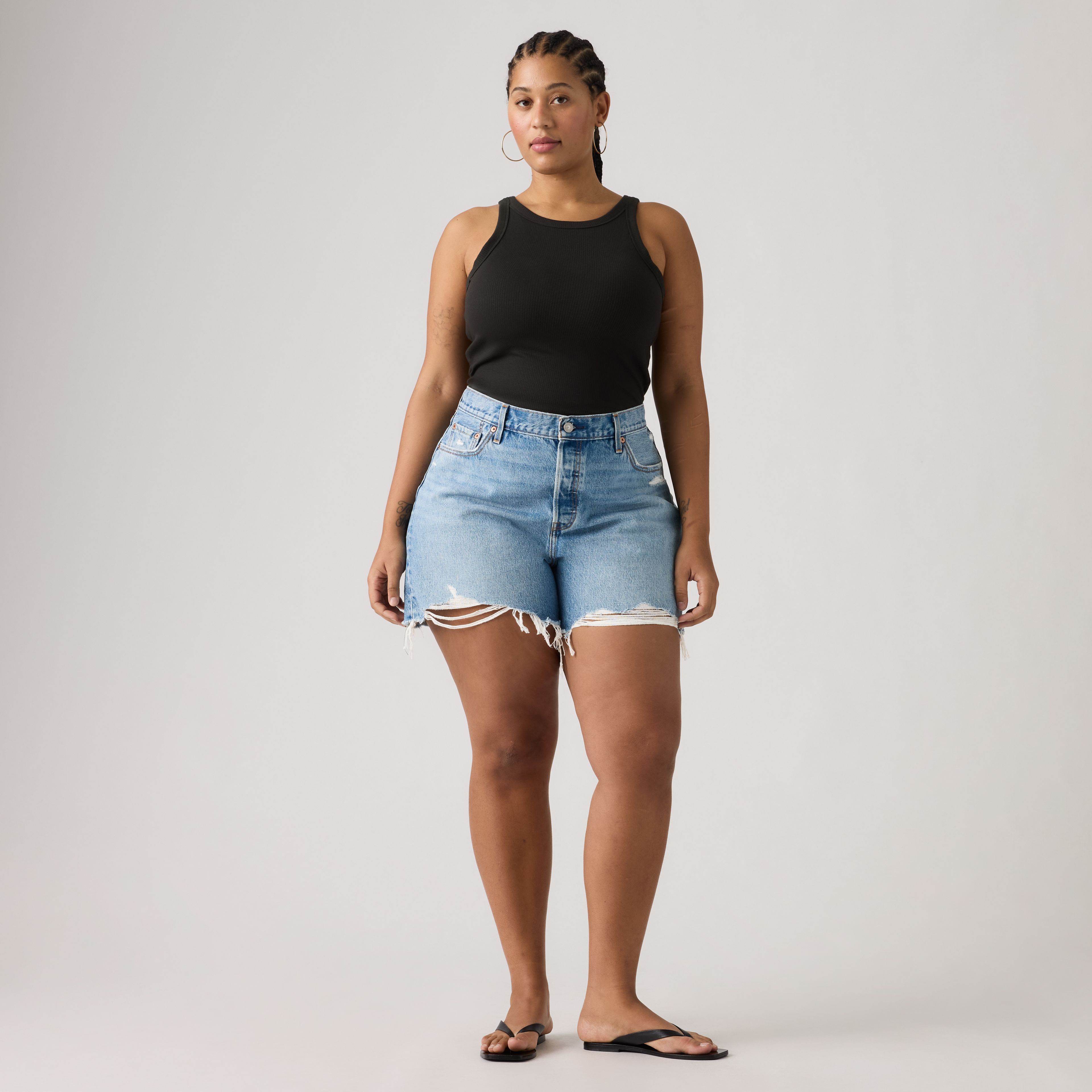 501® Women's Original High-Rise Shorts (Plus Size)