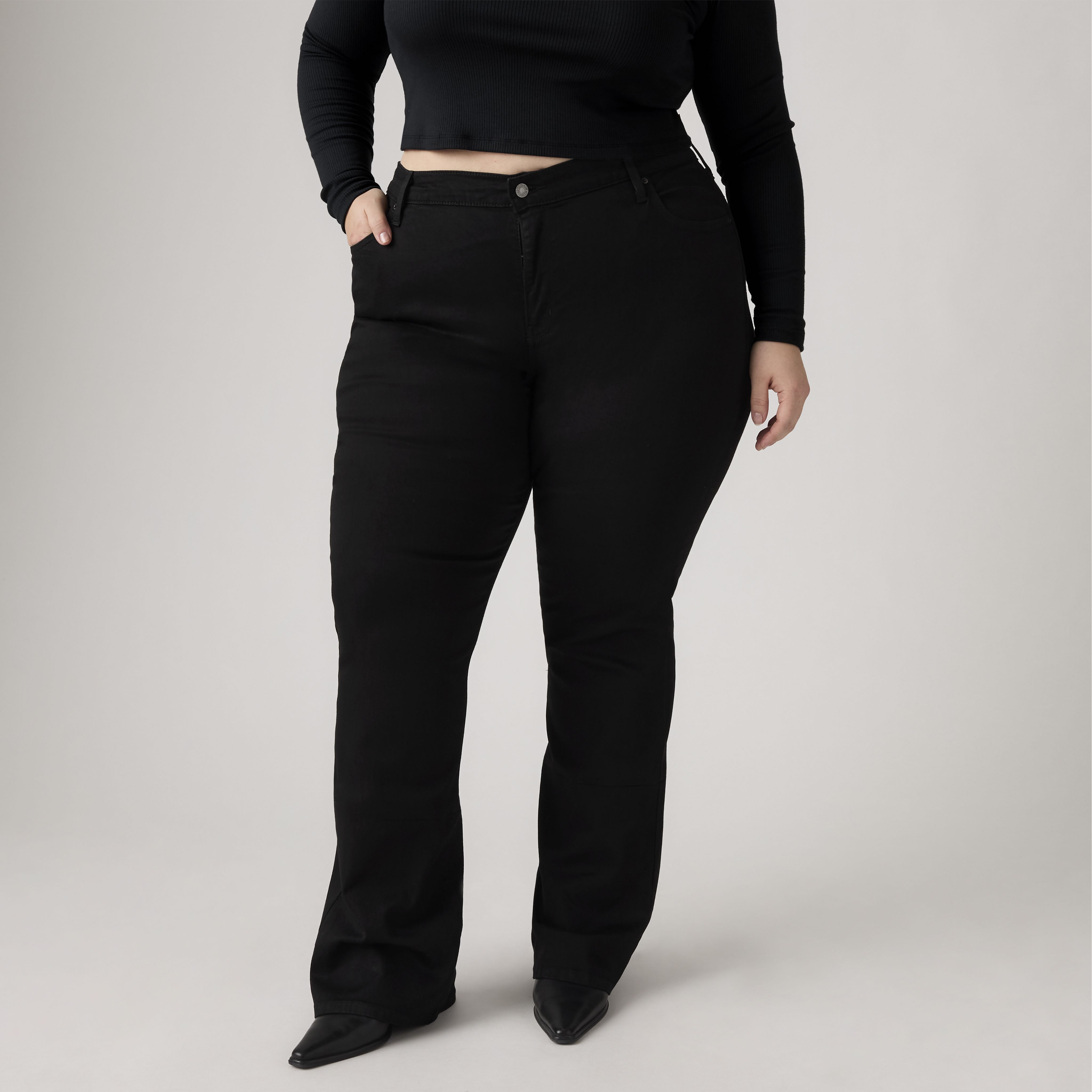 725 High Rise Bootcut Women's Jeans (Plus Size) 5