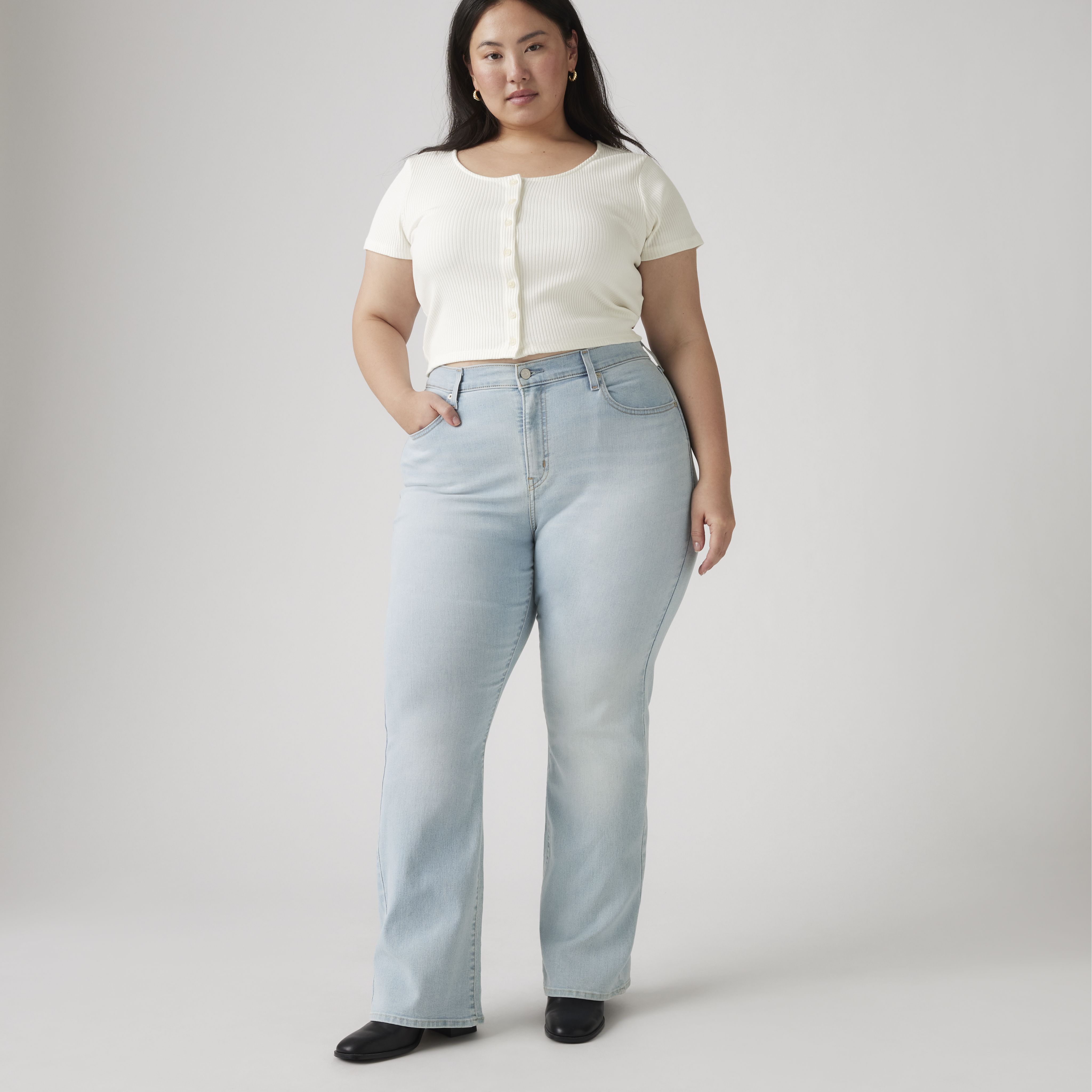 725 High Rise Bootcut Women's Jeans (Plus Size) 1