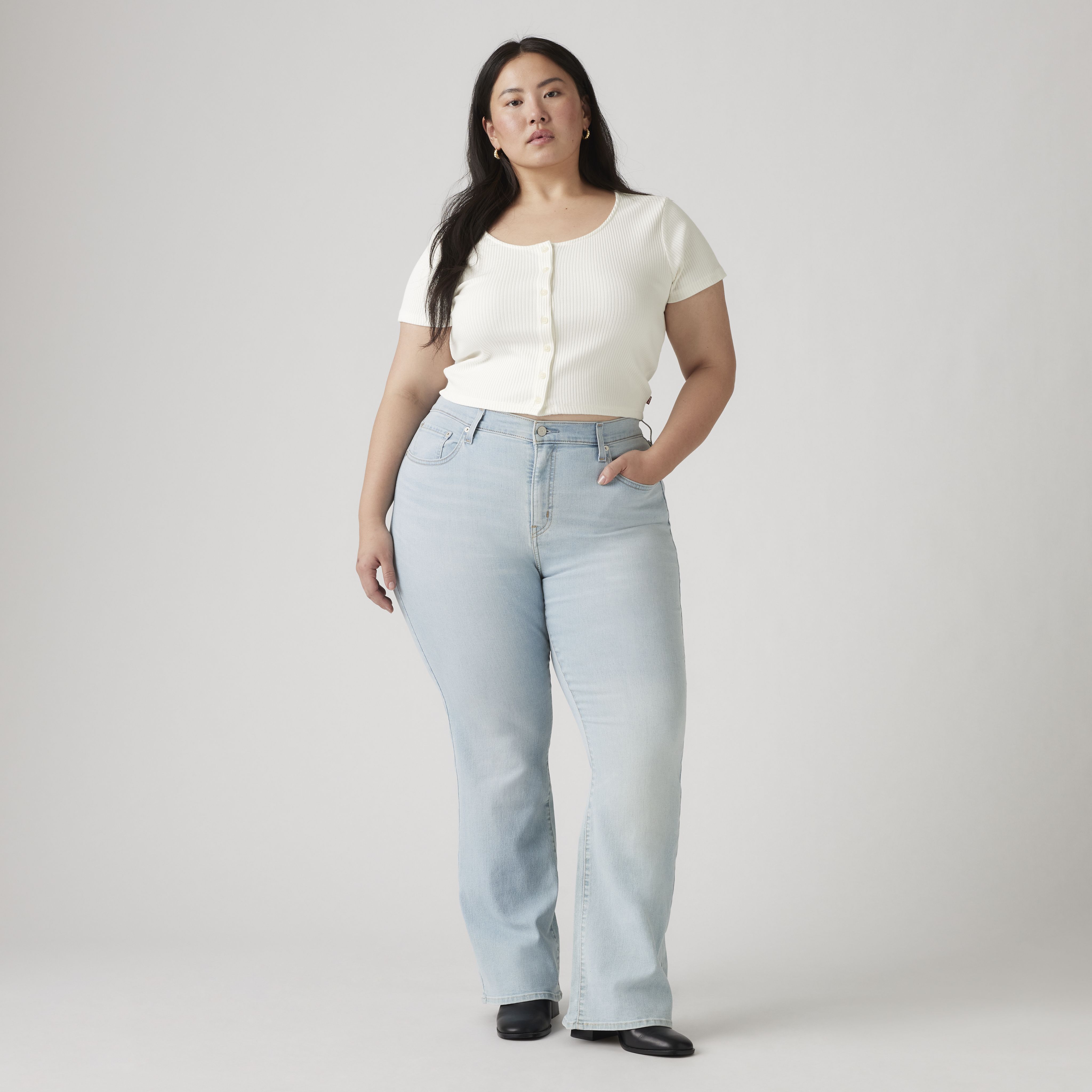 725 High Rise Bootcut Women's Jeans (Plus Size) 7