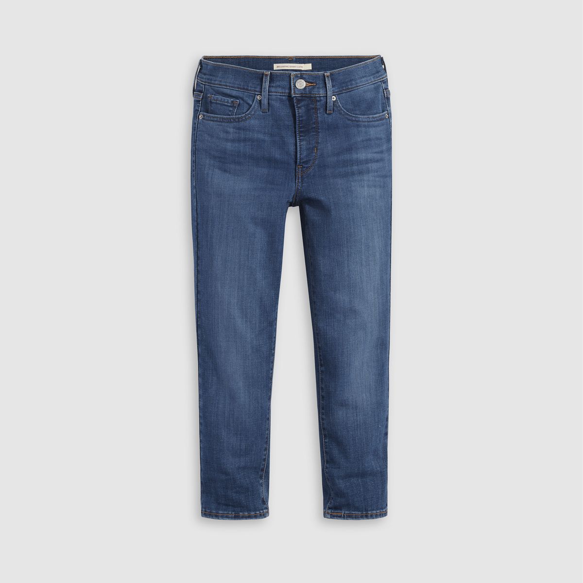 311 Shaping Skinny Capri Women's Pants — Lapis - Dark Wash