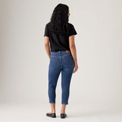 311 Shaping Skinny Capri Women's Pants — Lapis - Dark Wash 4