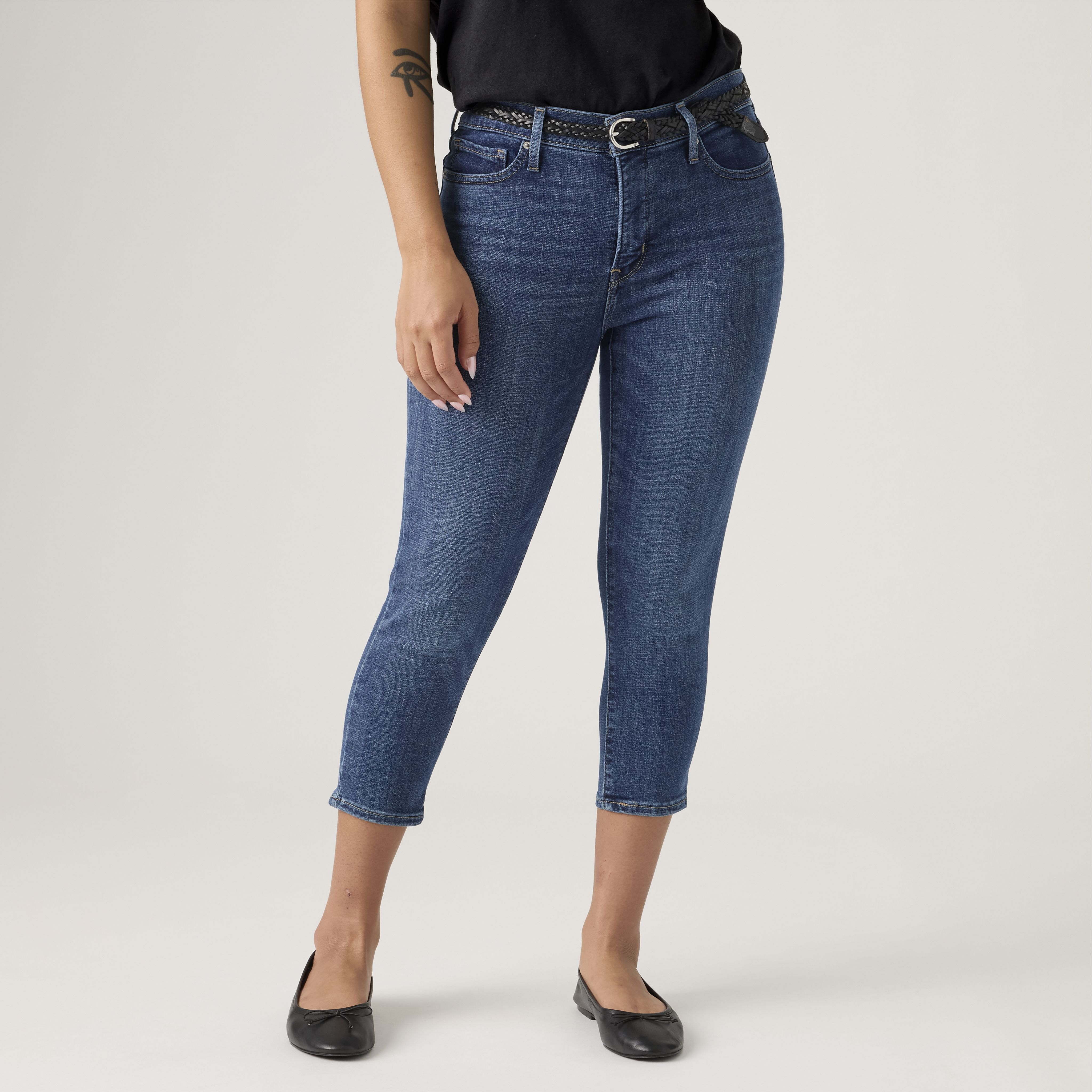 311 Capri filiforme moulant pour femme 5