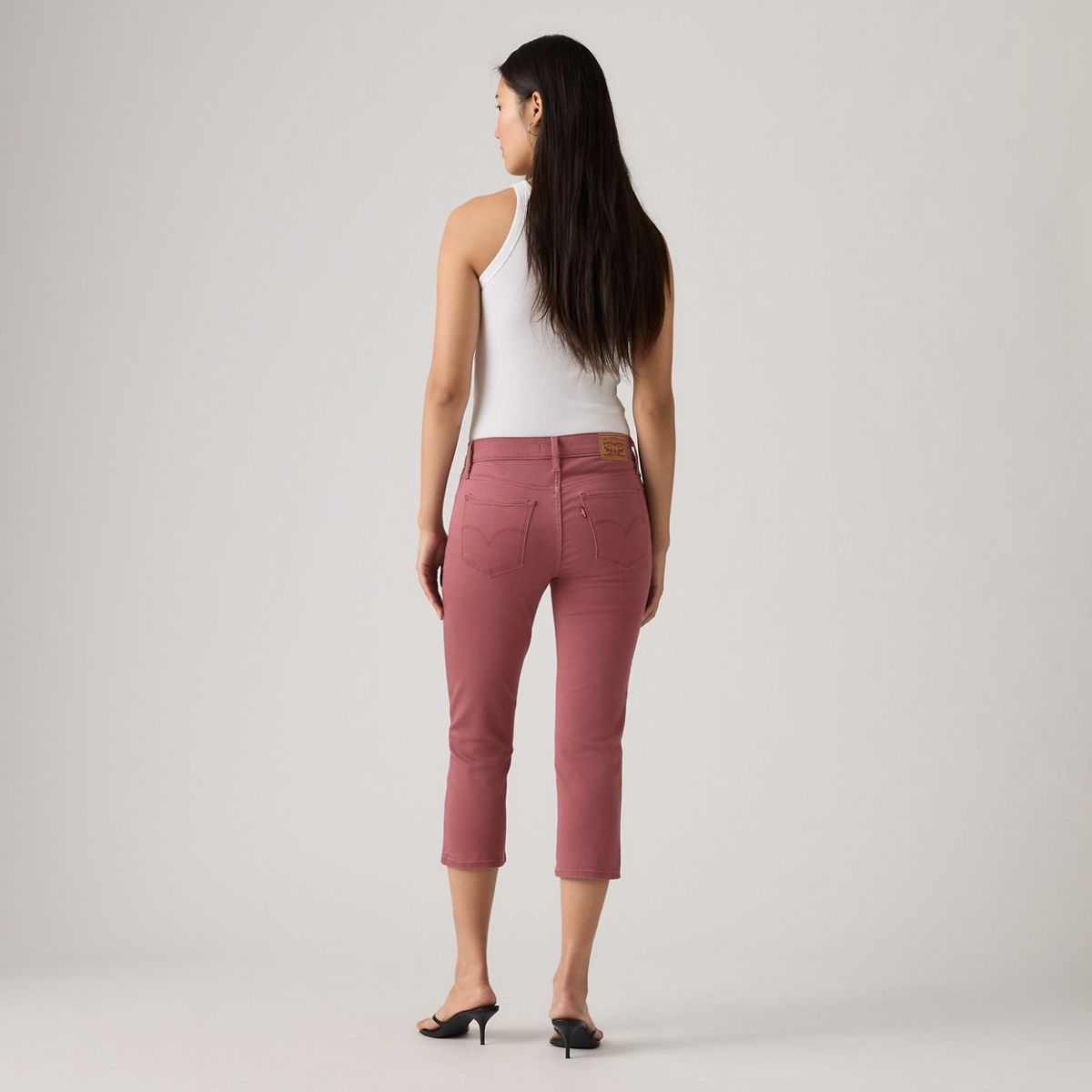 311 Shaping Skinny Capri Women's Pants — Crushed Berry - Purple