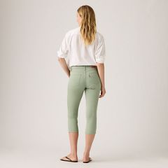 311 Shaping Skinny Capri Women's Pants — Shadow - Green 3