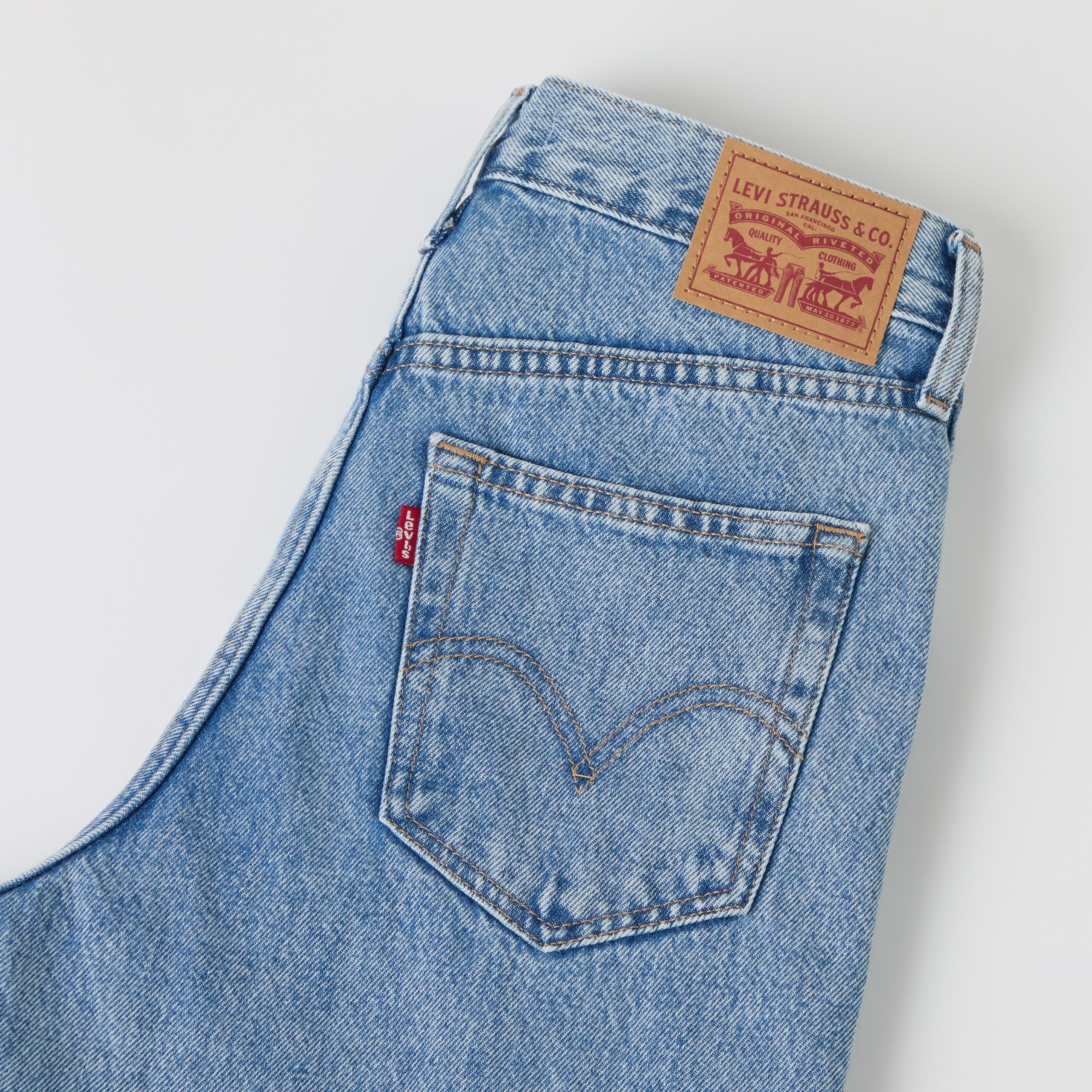 Jean droit à taille haute 7