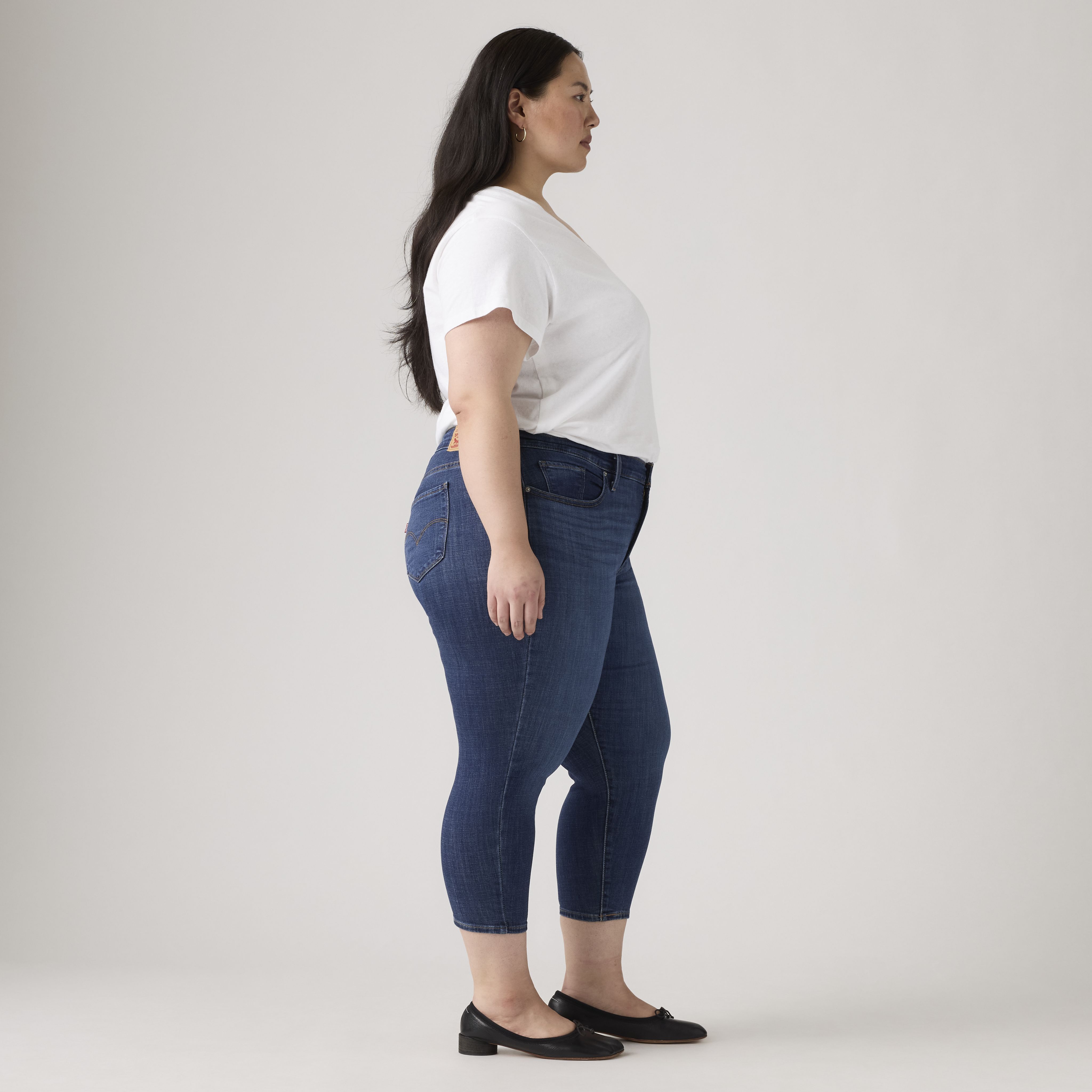 311 Shaping Skinny Capri Women's Jeans (Plus Size) 3