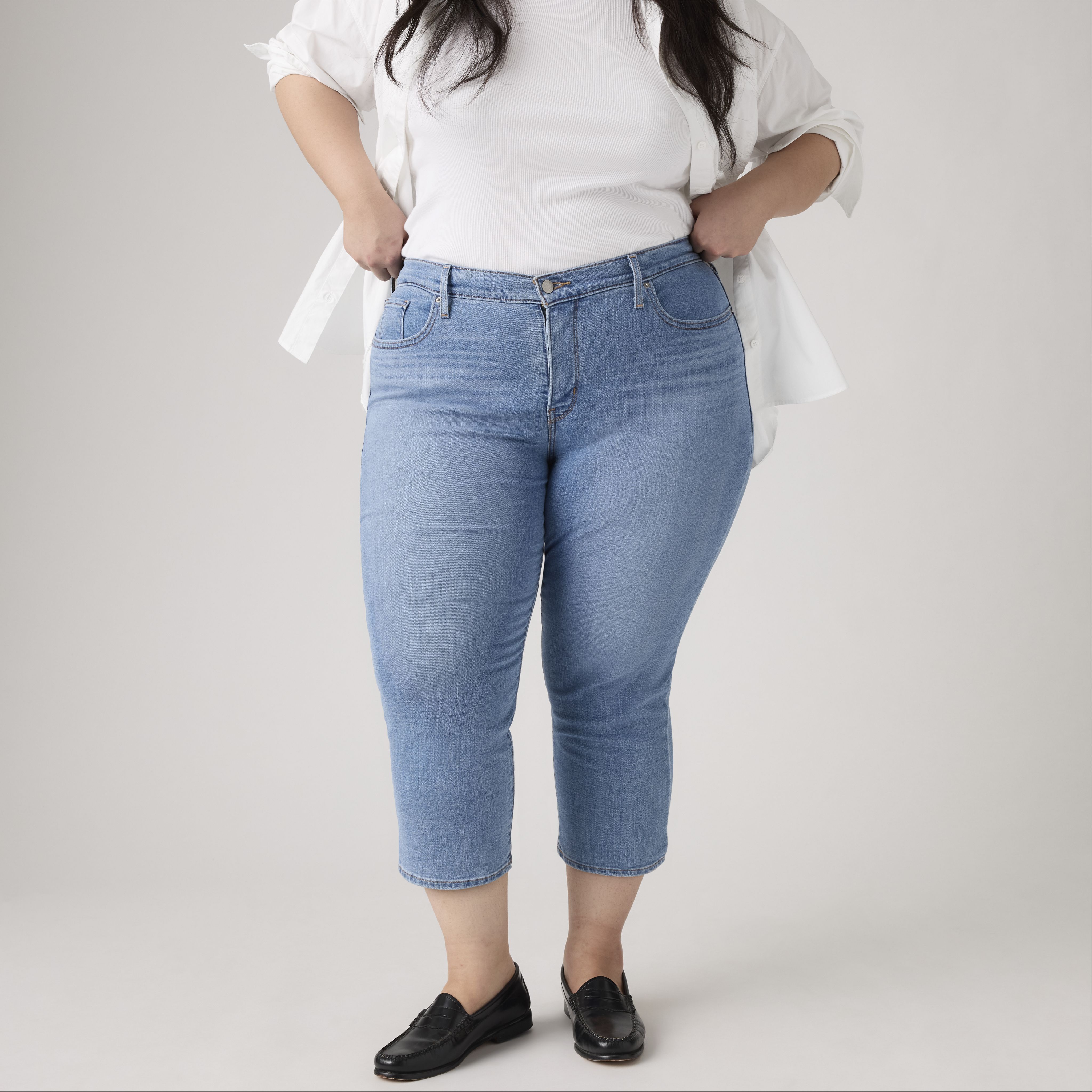 311 Shaping Skinny Capri Women's Jeans (Plus Size) 5