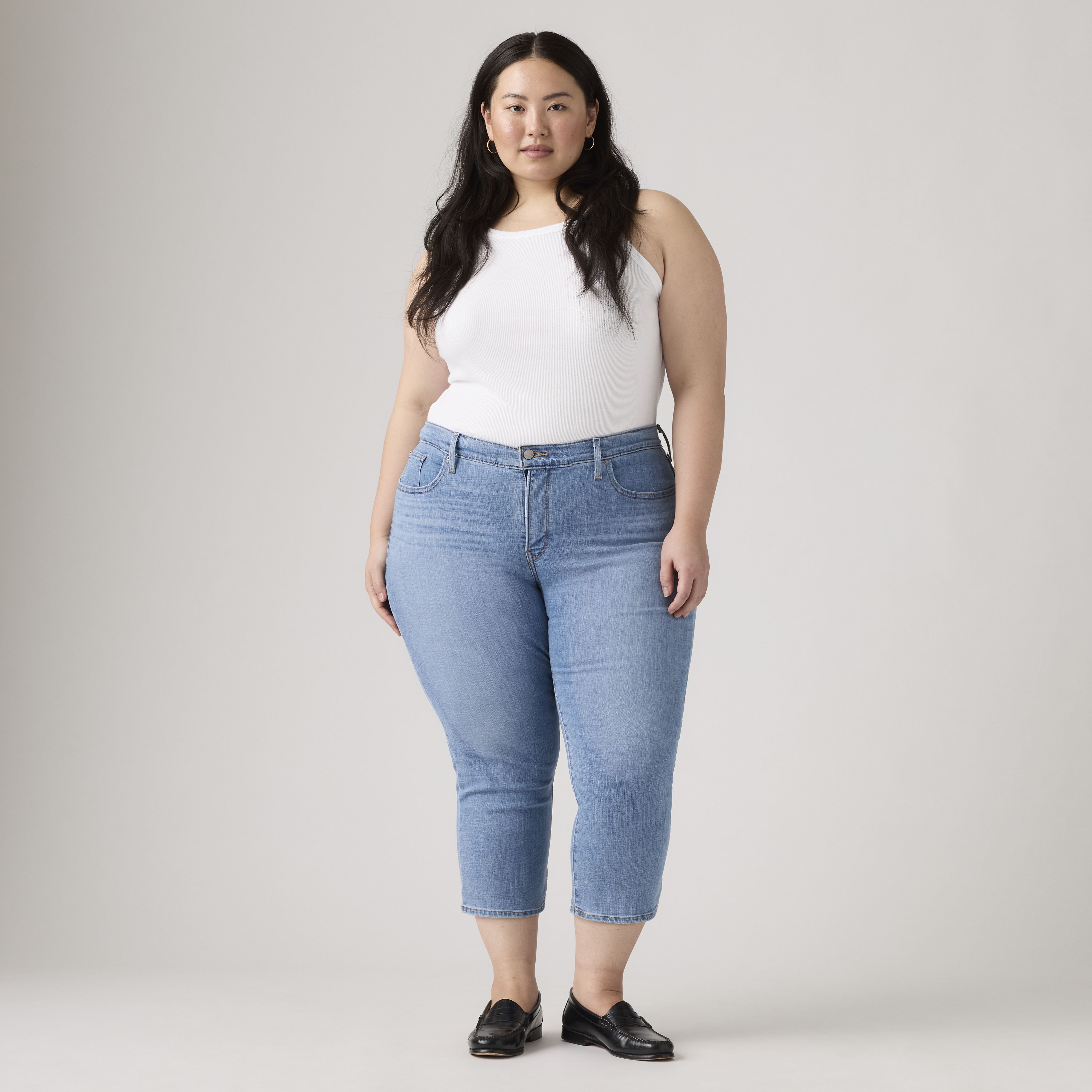 311 Shaping Skinny Capri Women's Jeans (Plus Size) 2