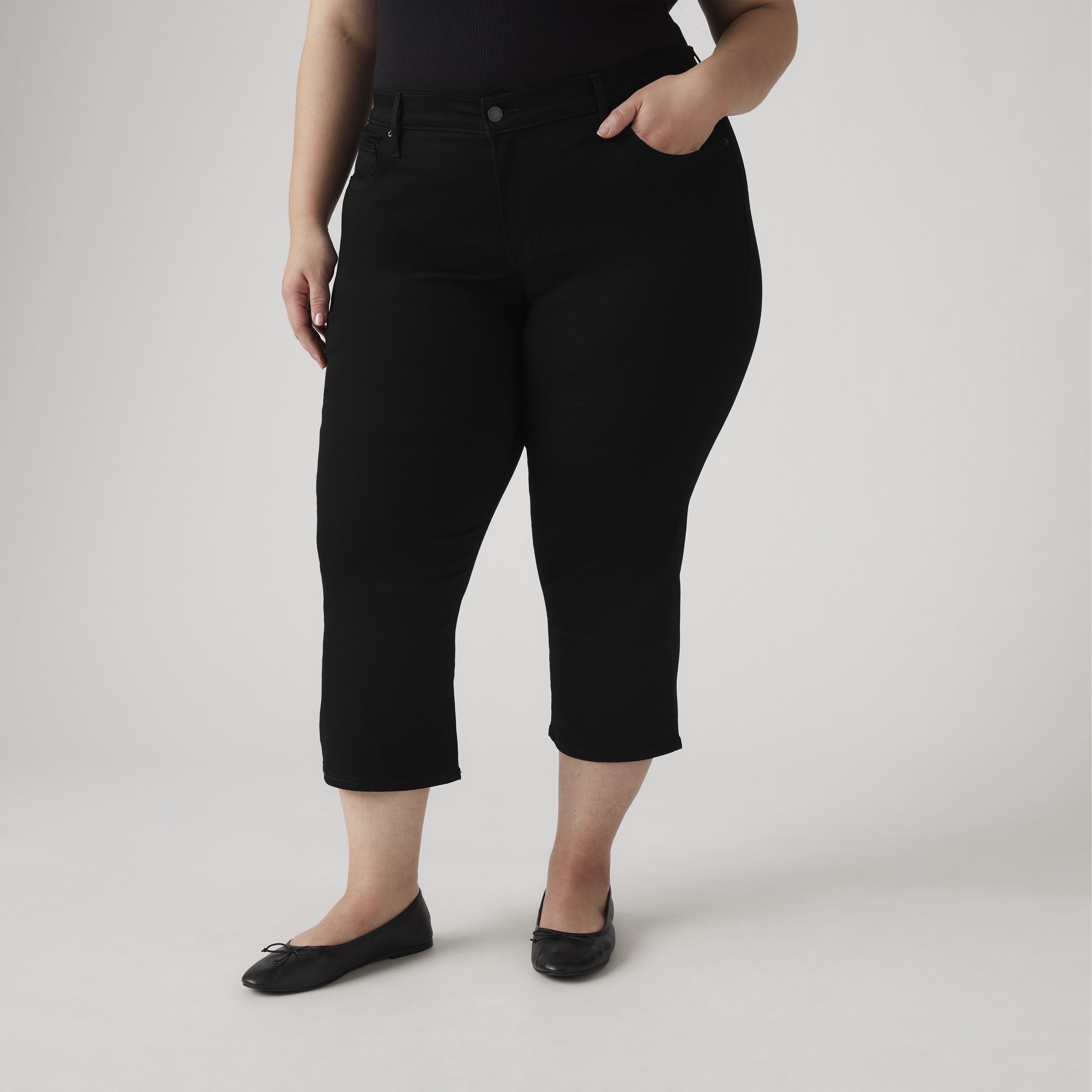 311 Shaping Skinny Capri Women's Jeans (Plus Size) 5