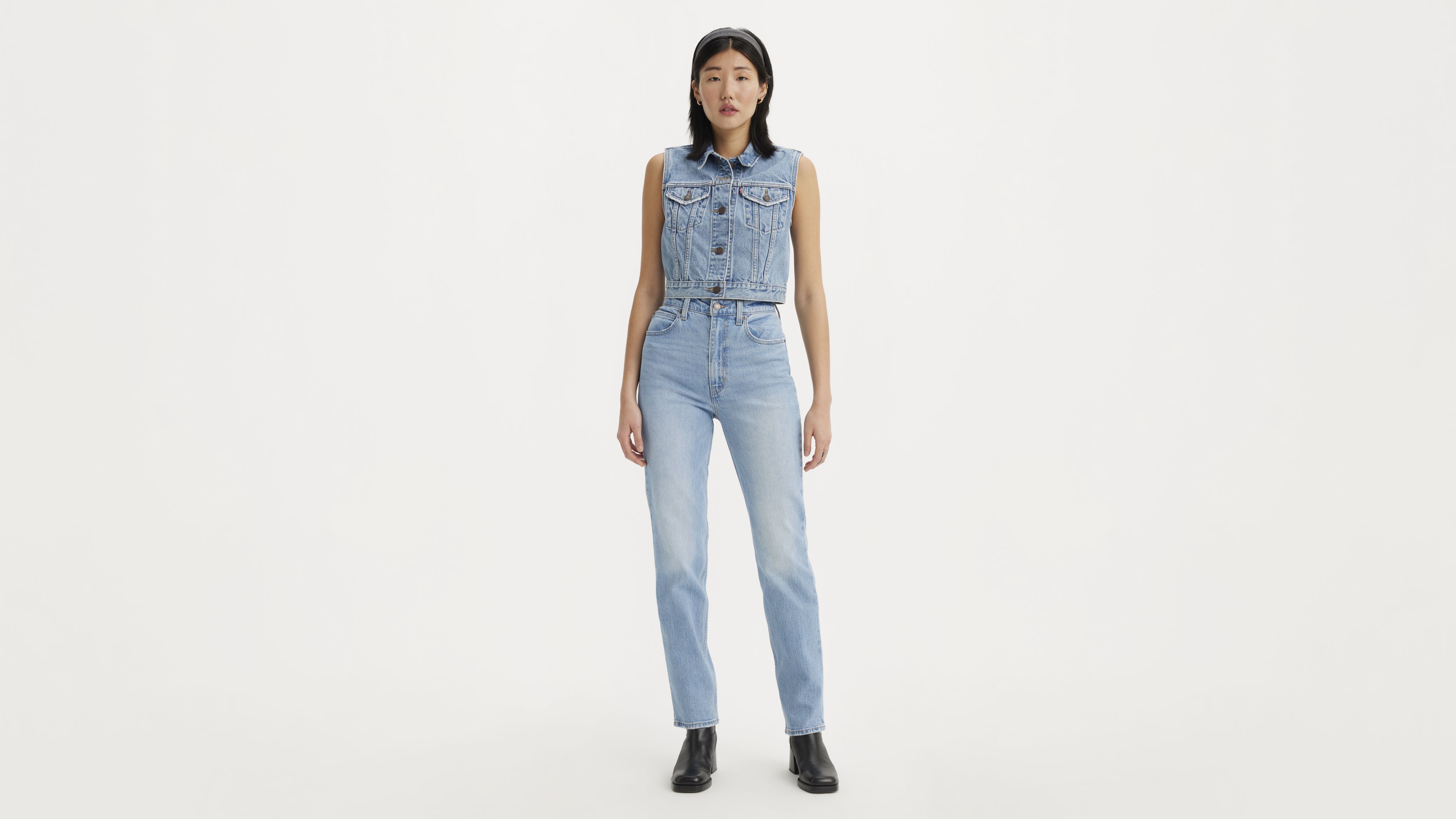 70's High Slim Straight Women's Jeans 5