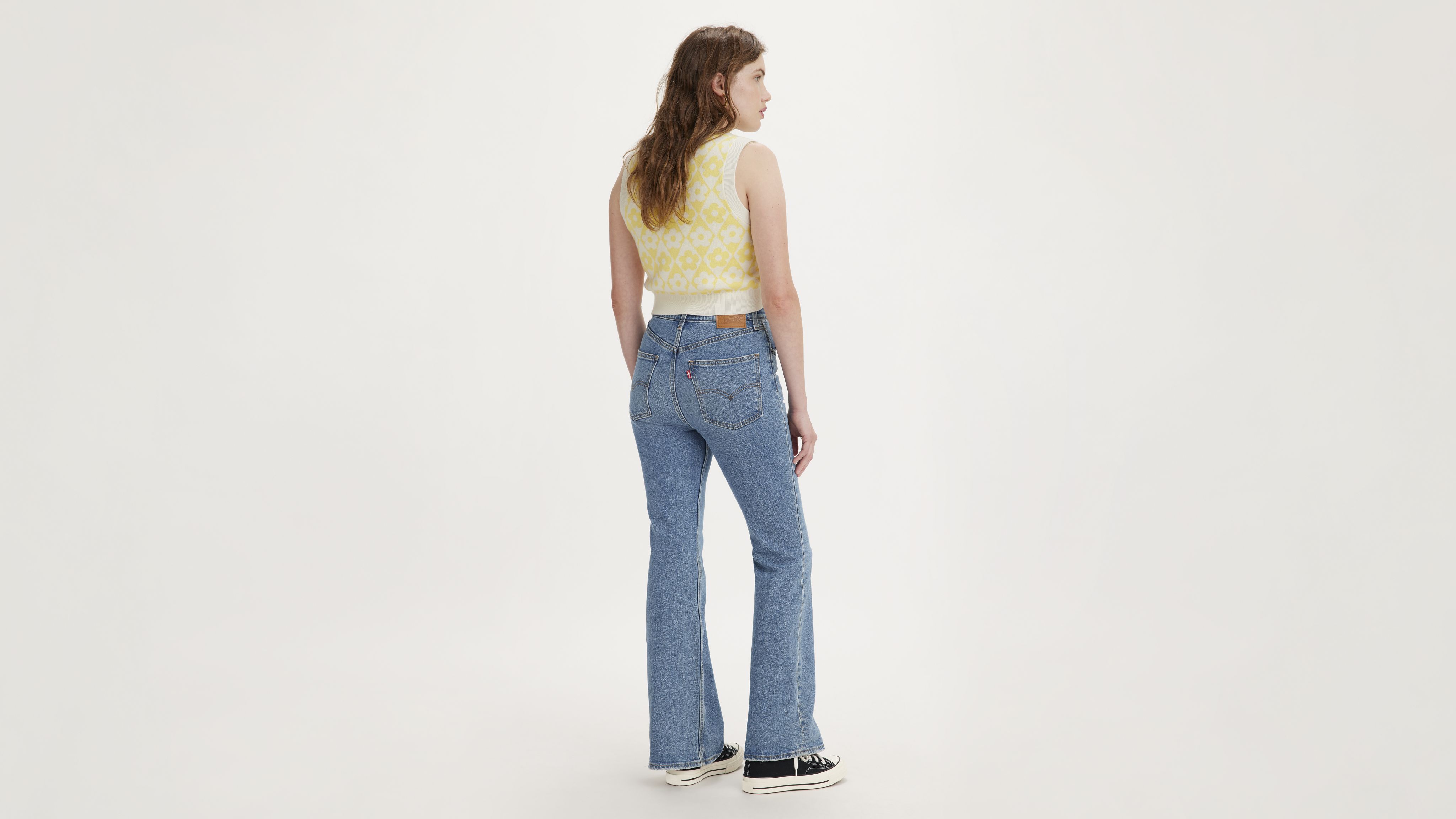 70's High Rise Flare Women's Jeans 2