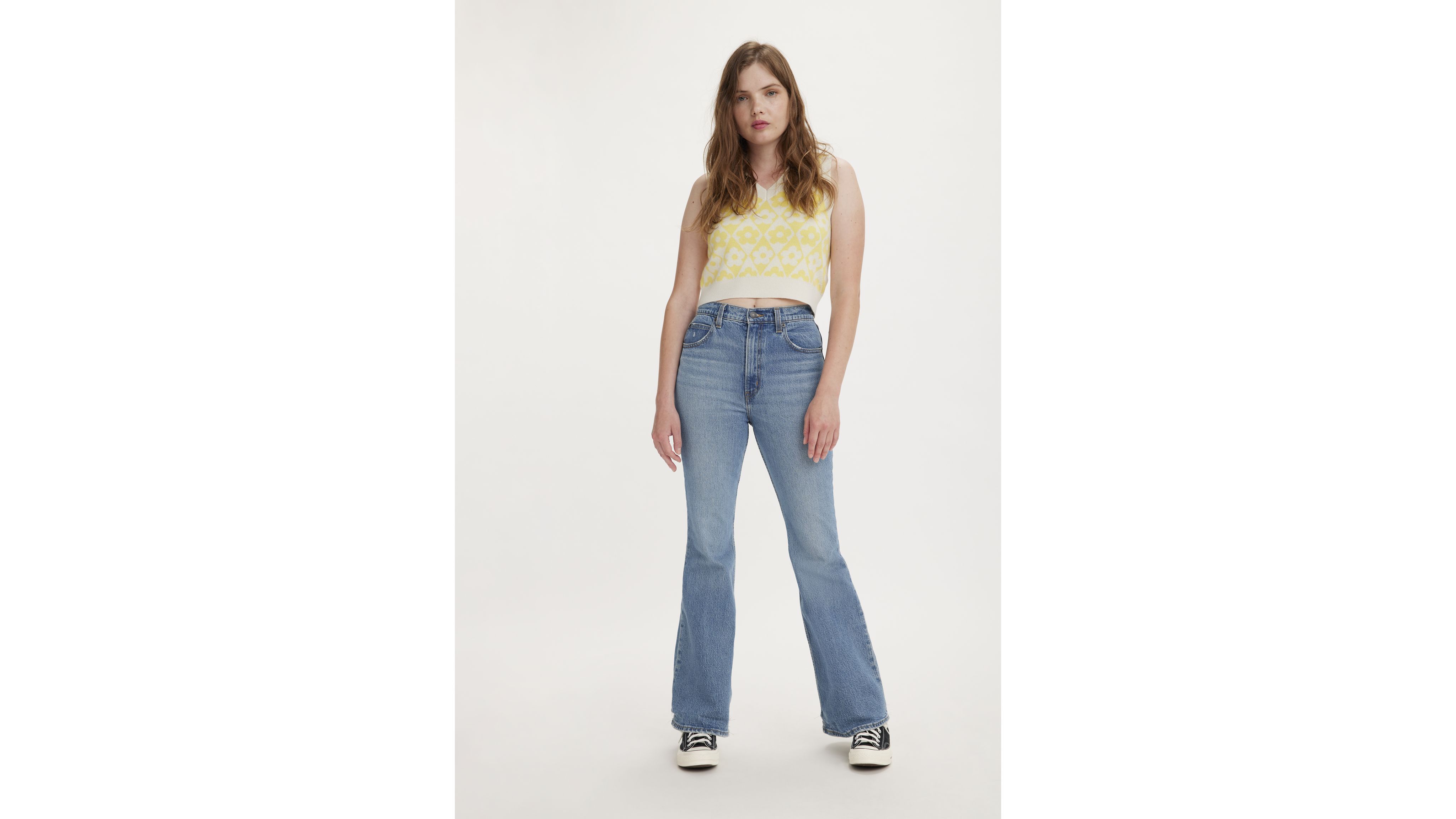 70's High Rise Flare Women's Jeans 1