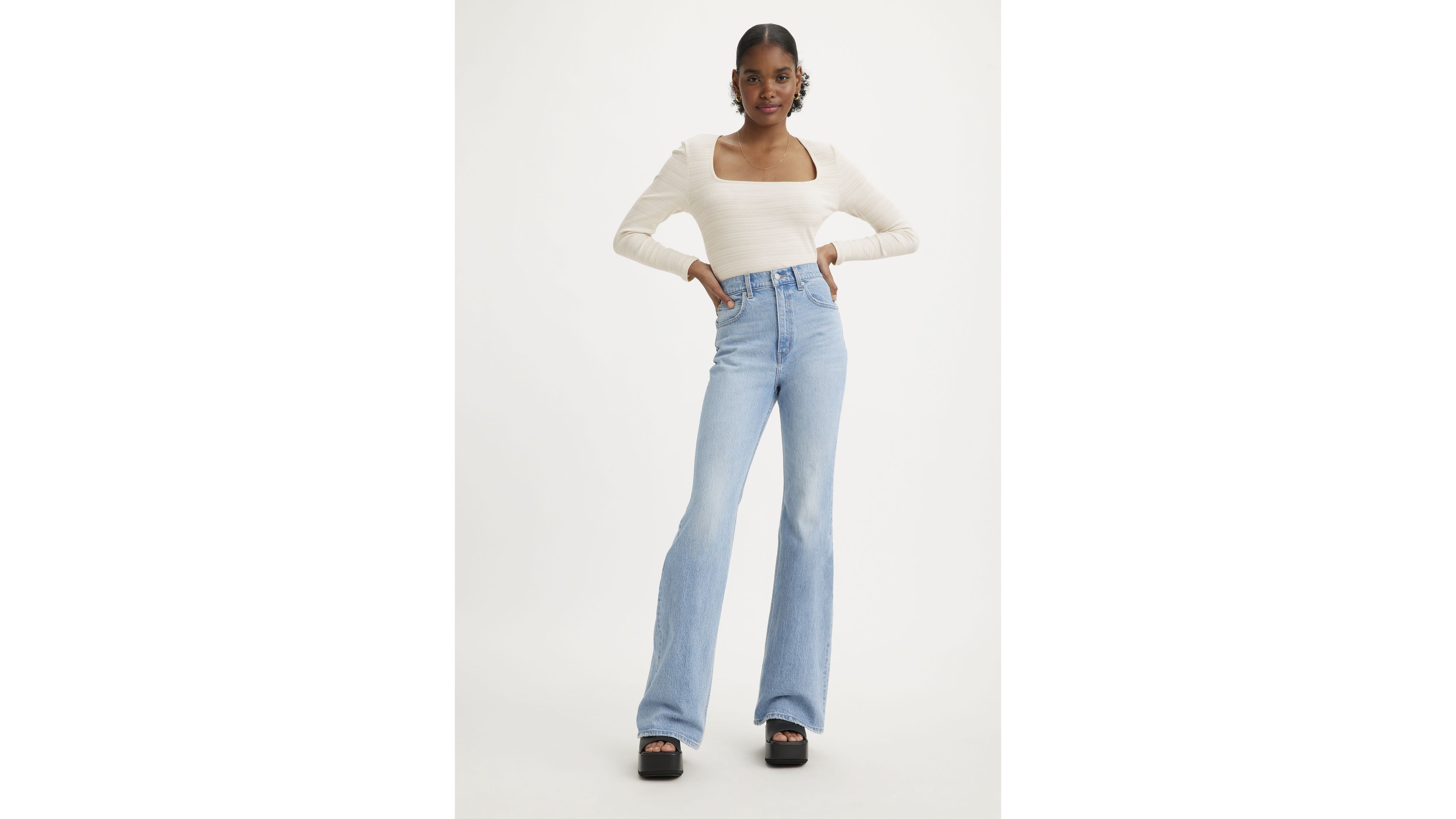 70's High Flare Women's Jeans 1