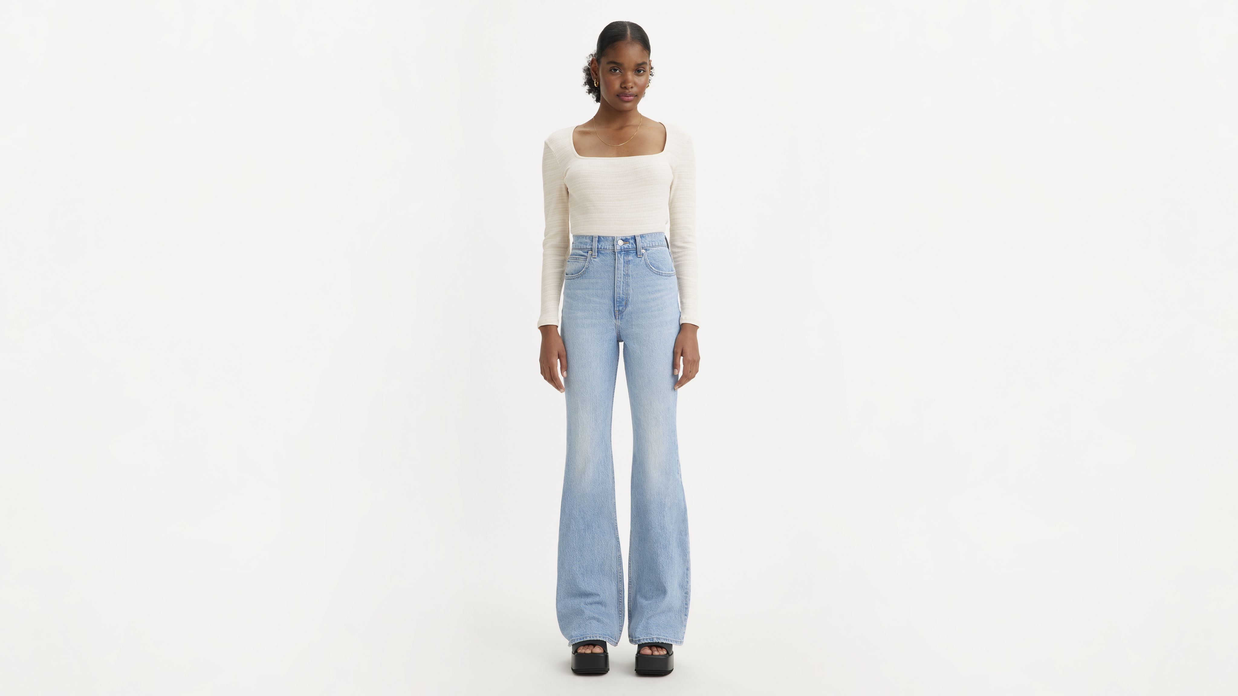 70's High Flare Women's Jeans 4