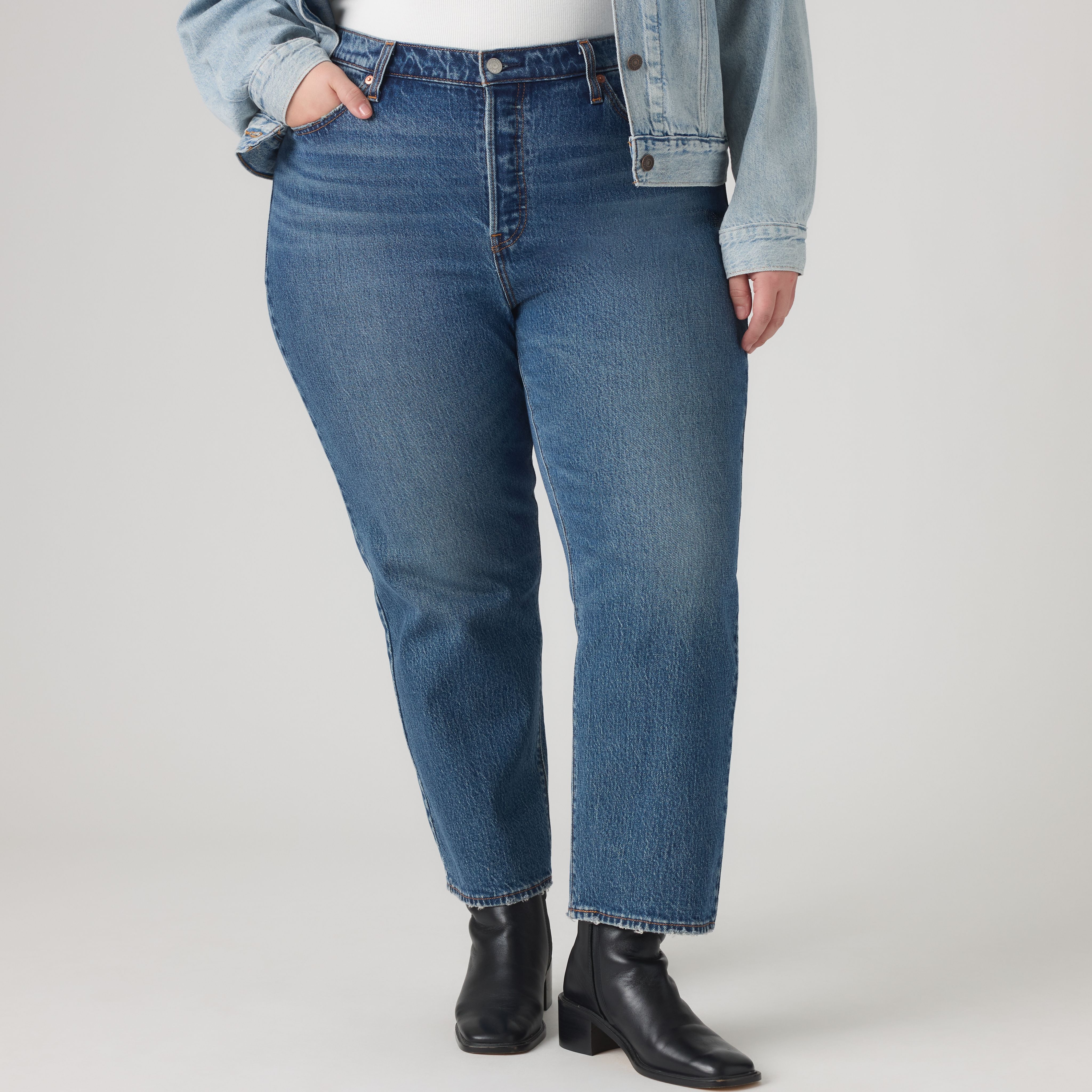 Wedgie Straight Fit Women's Jeans (Plus Size) 2