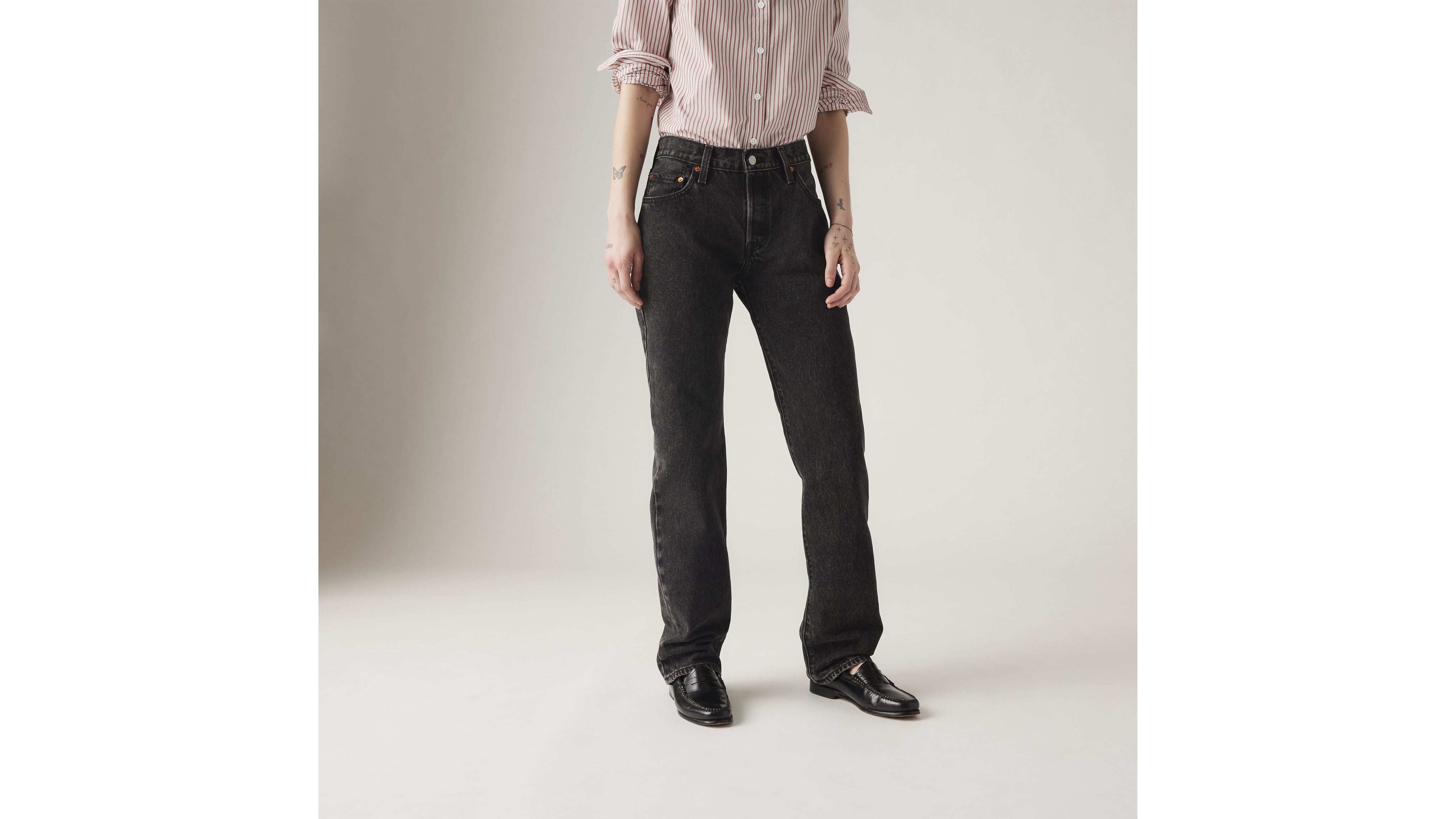 トップス 90s levi's jeans black denim shirts M 501® '90s Women's Jeans - Black | Levi's® US