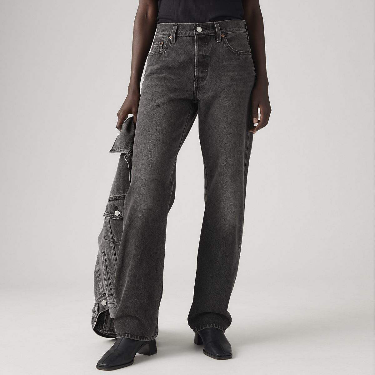 501® '90s Jeans — Take A Hint - Black
