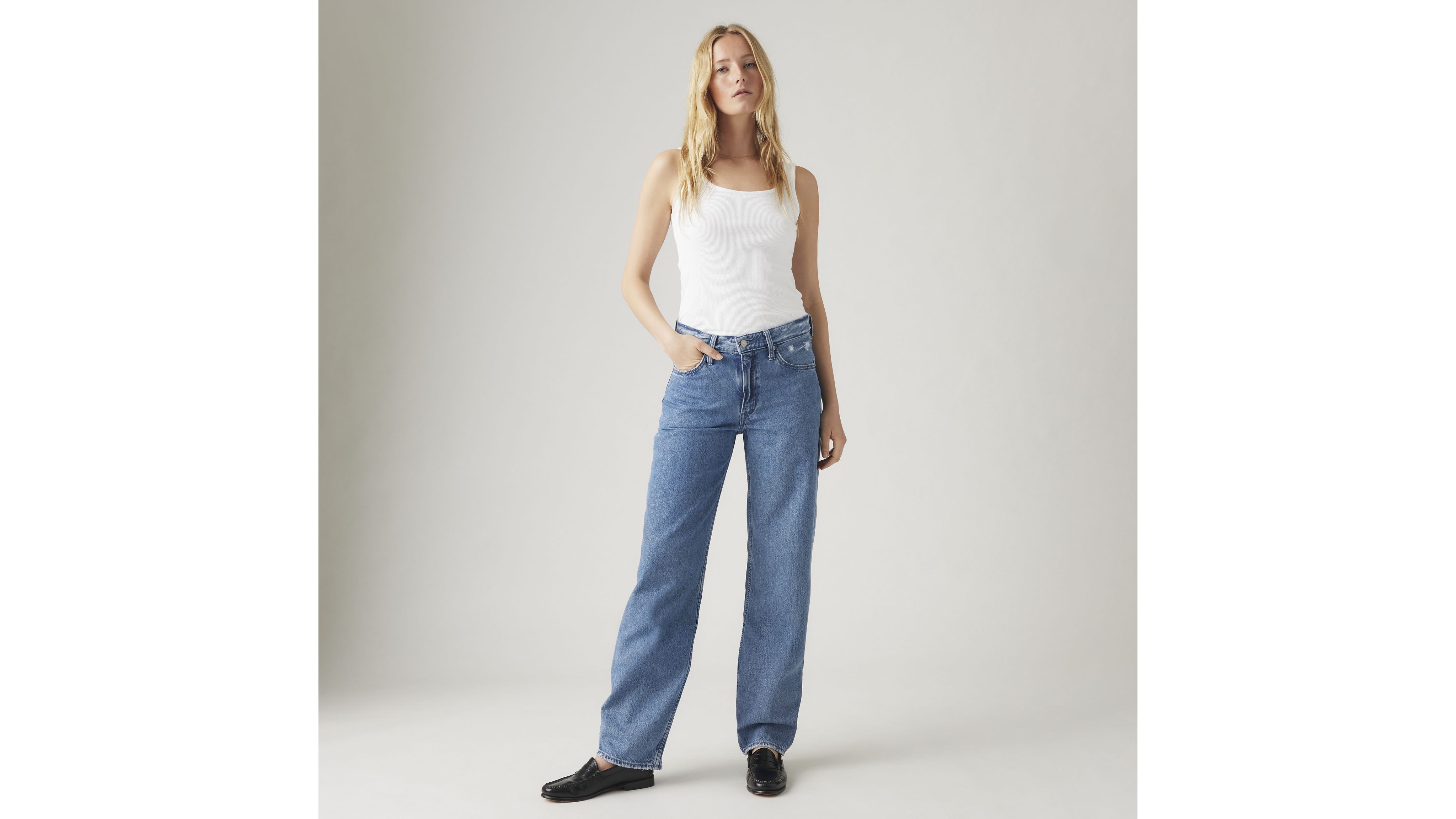 Levi’s® Women’s WellThread® Baggy Dad Jeans 1