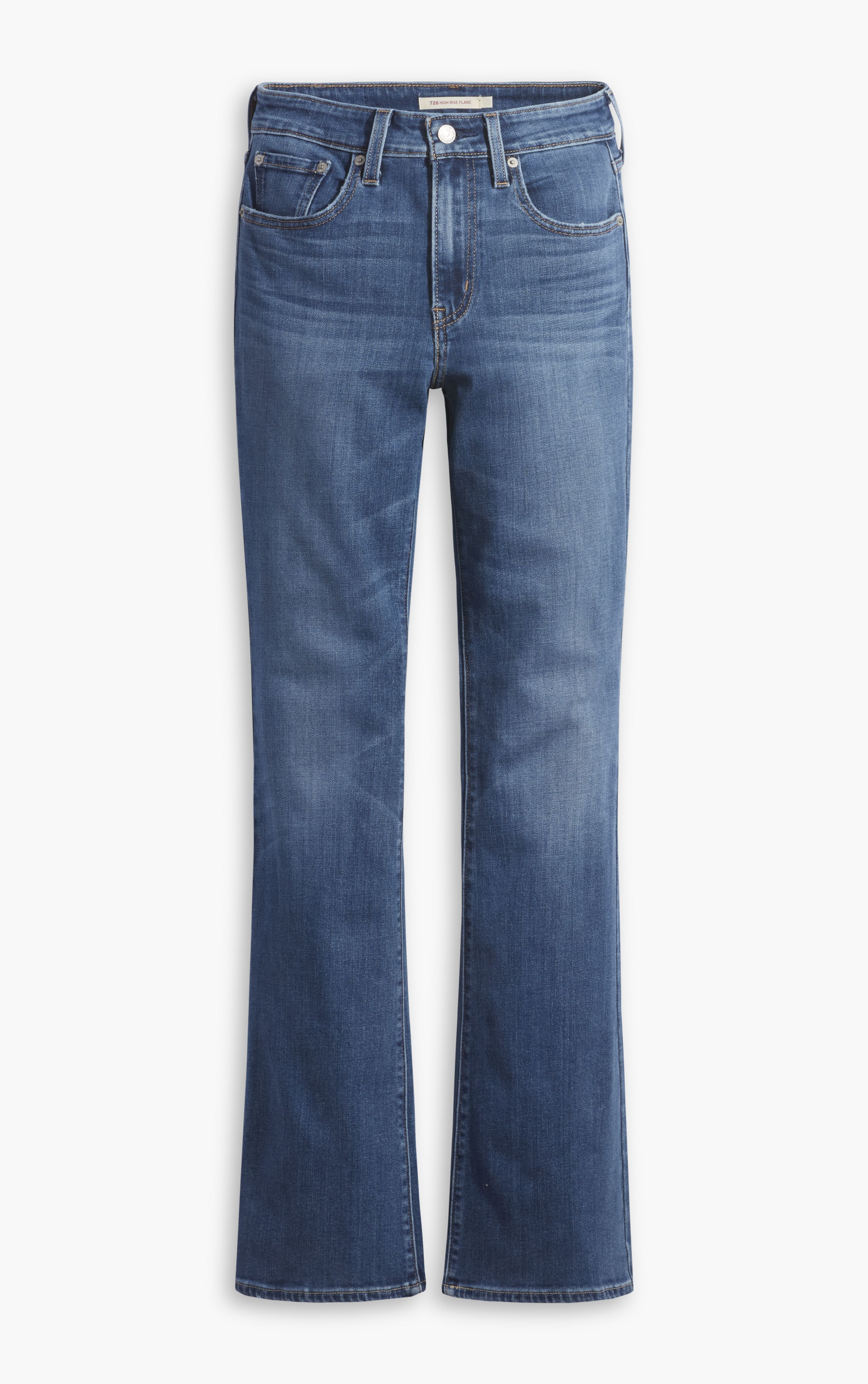 726 High Rise Flare Women's Jeans 6