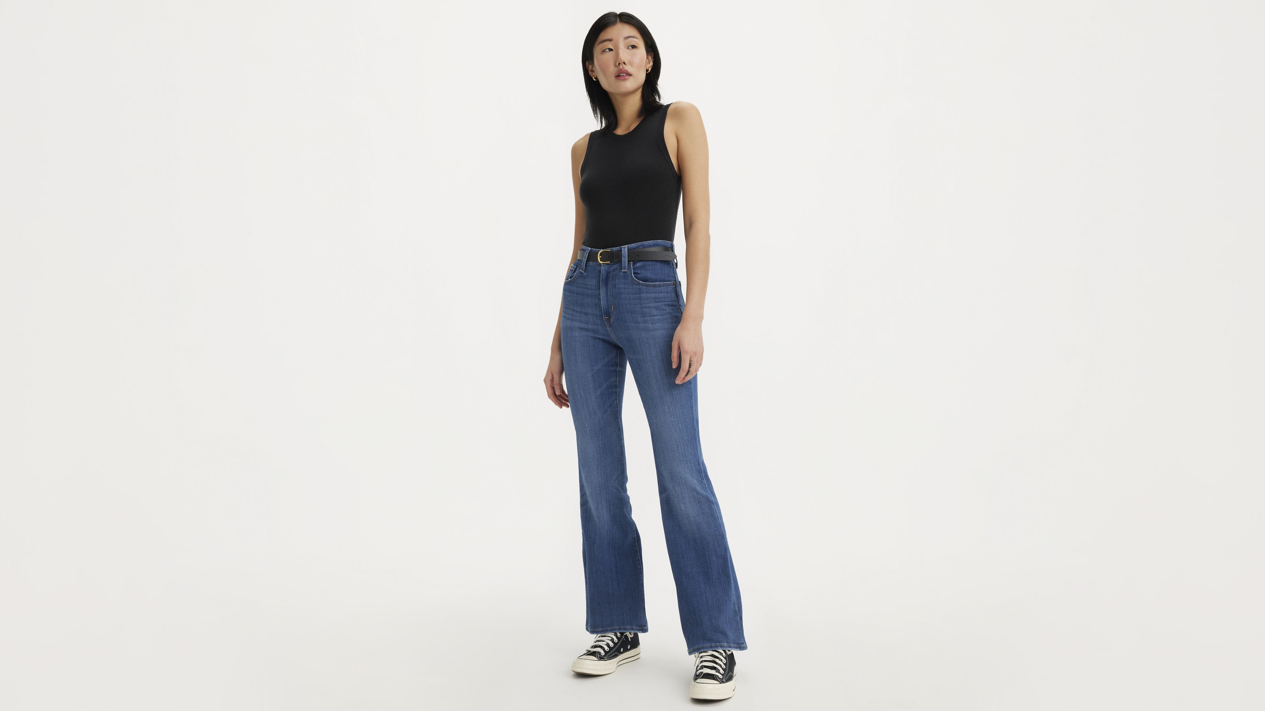 726 High Rise Flare Women's Jeans 1