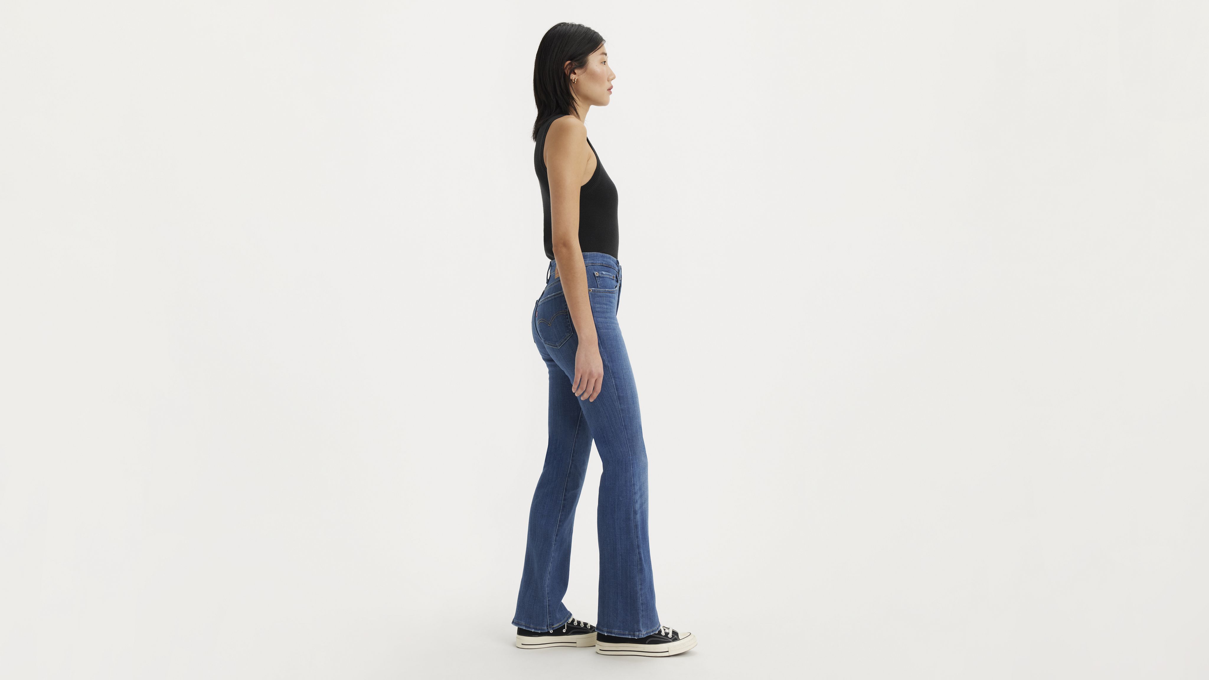 726 High Rise Flare Women's Jeans 4