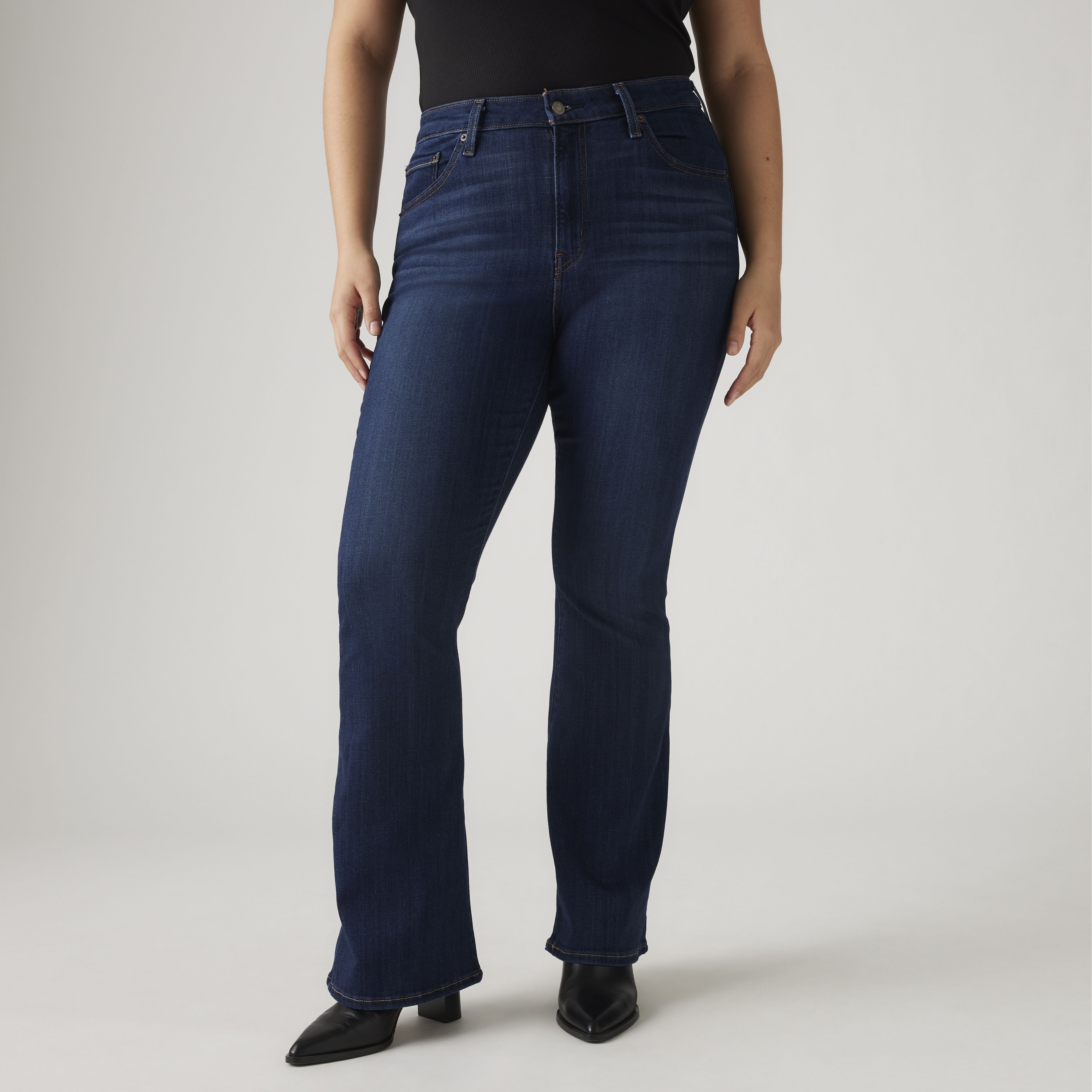 726 High Rise Flare Women's Jeans 8