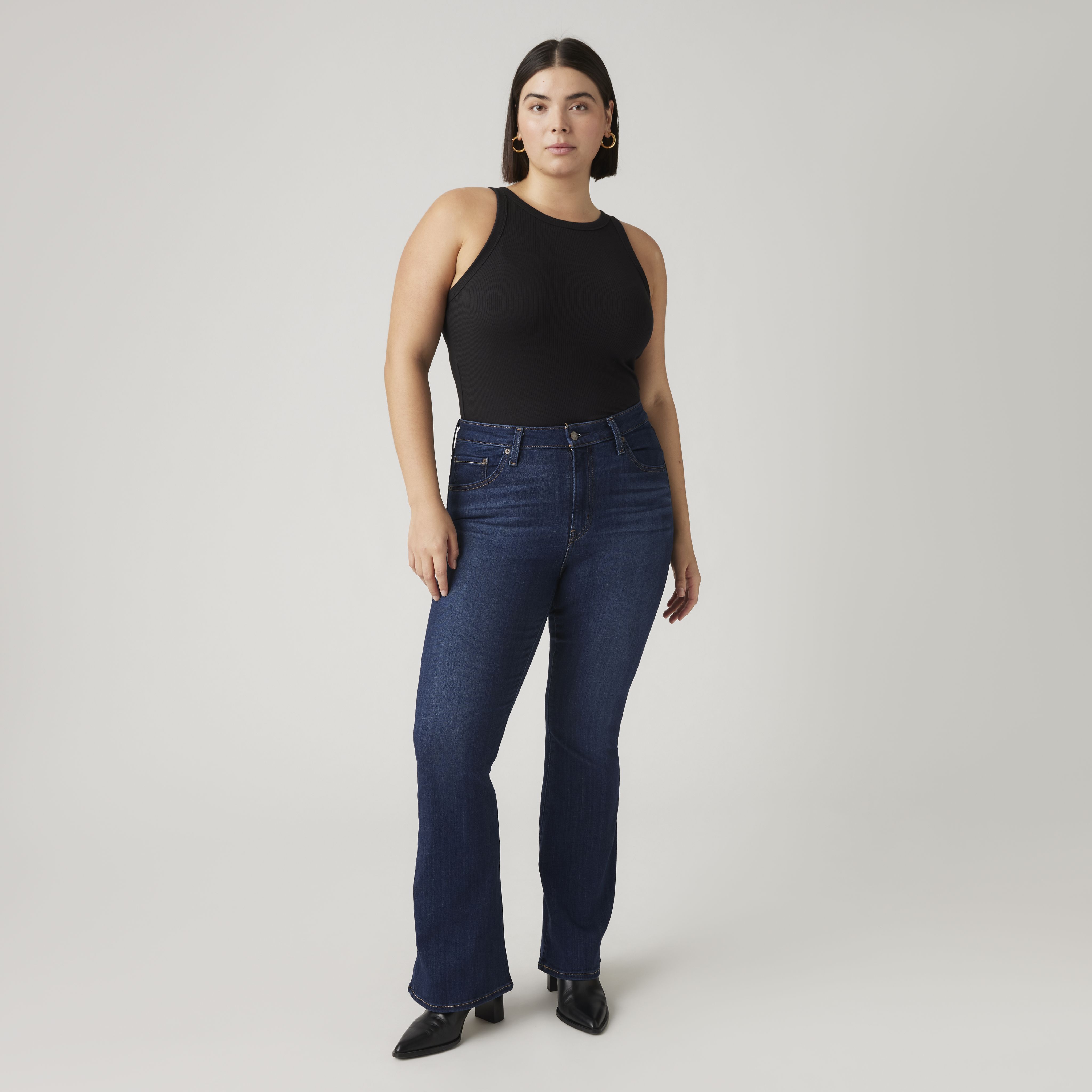 726 High Rise Flare Women's Jeans 7