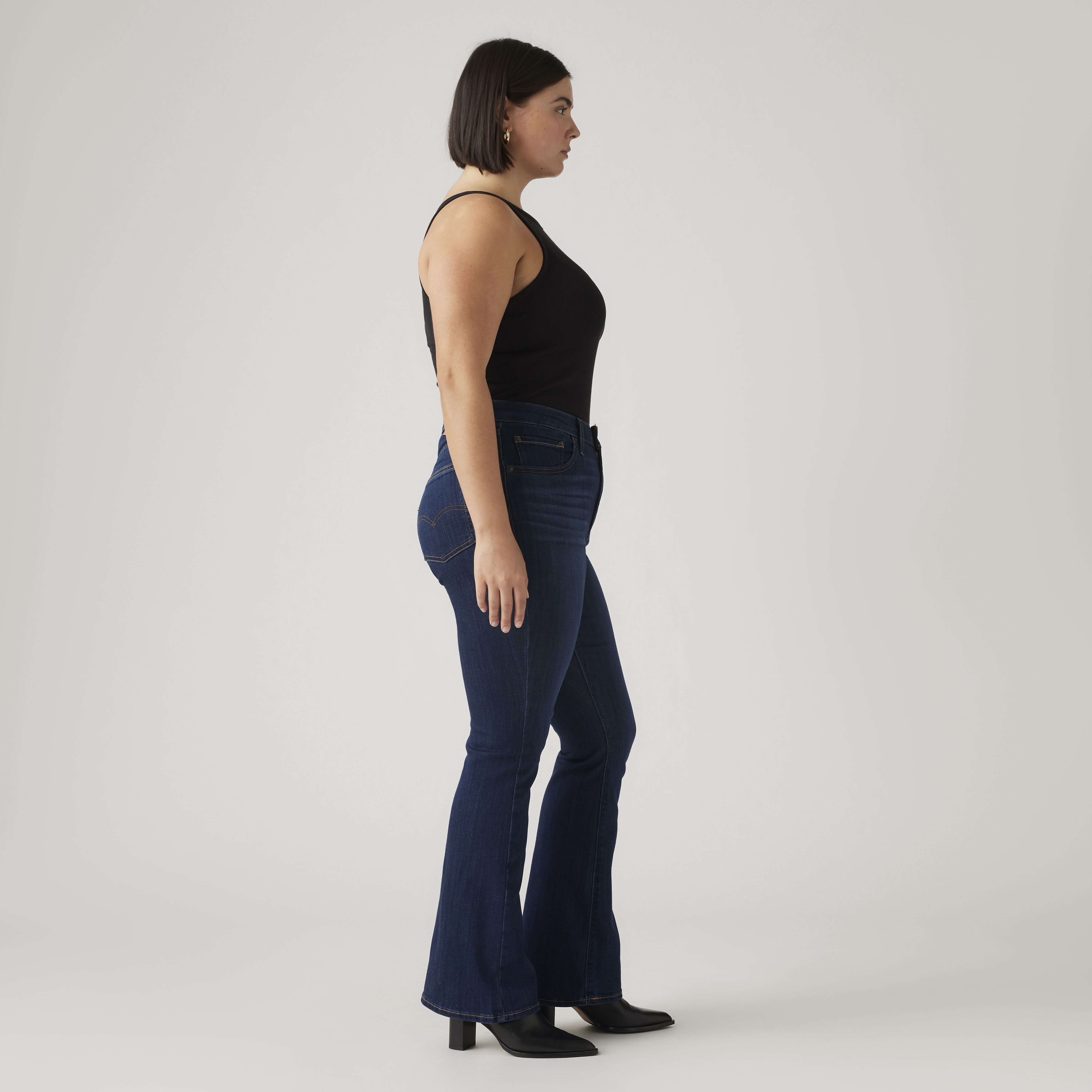 726 High Rise Flare Women's Jeans 9