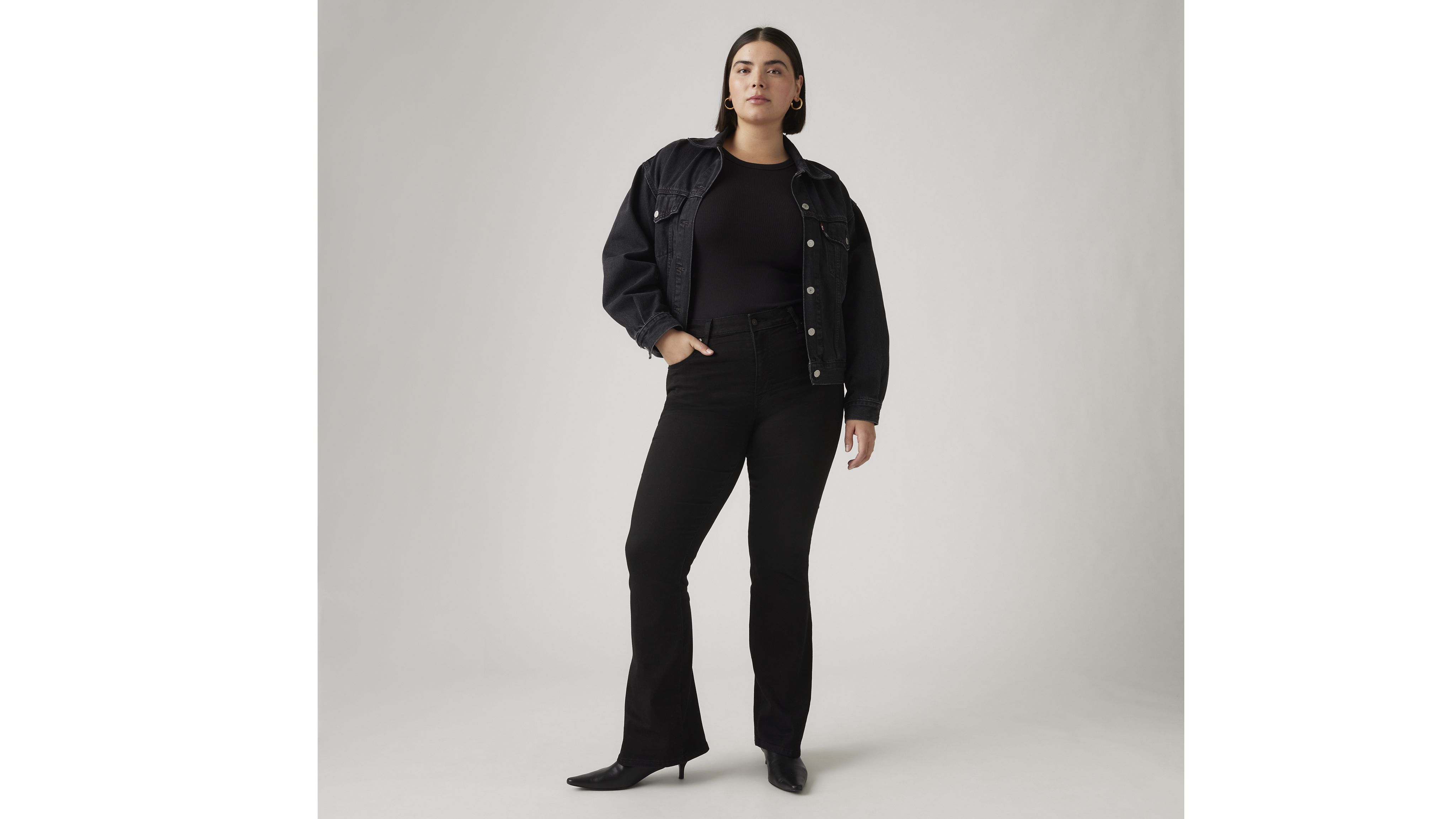 726 High Rise Flare Jeans 6