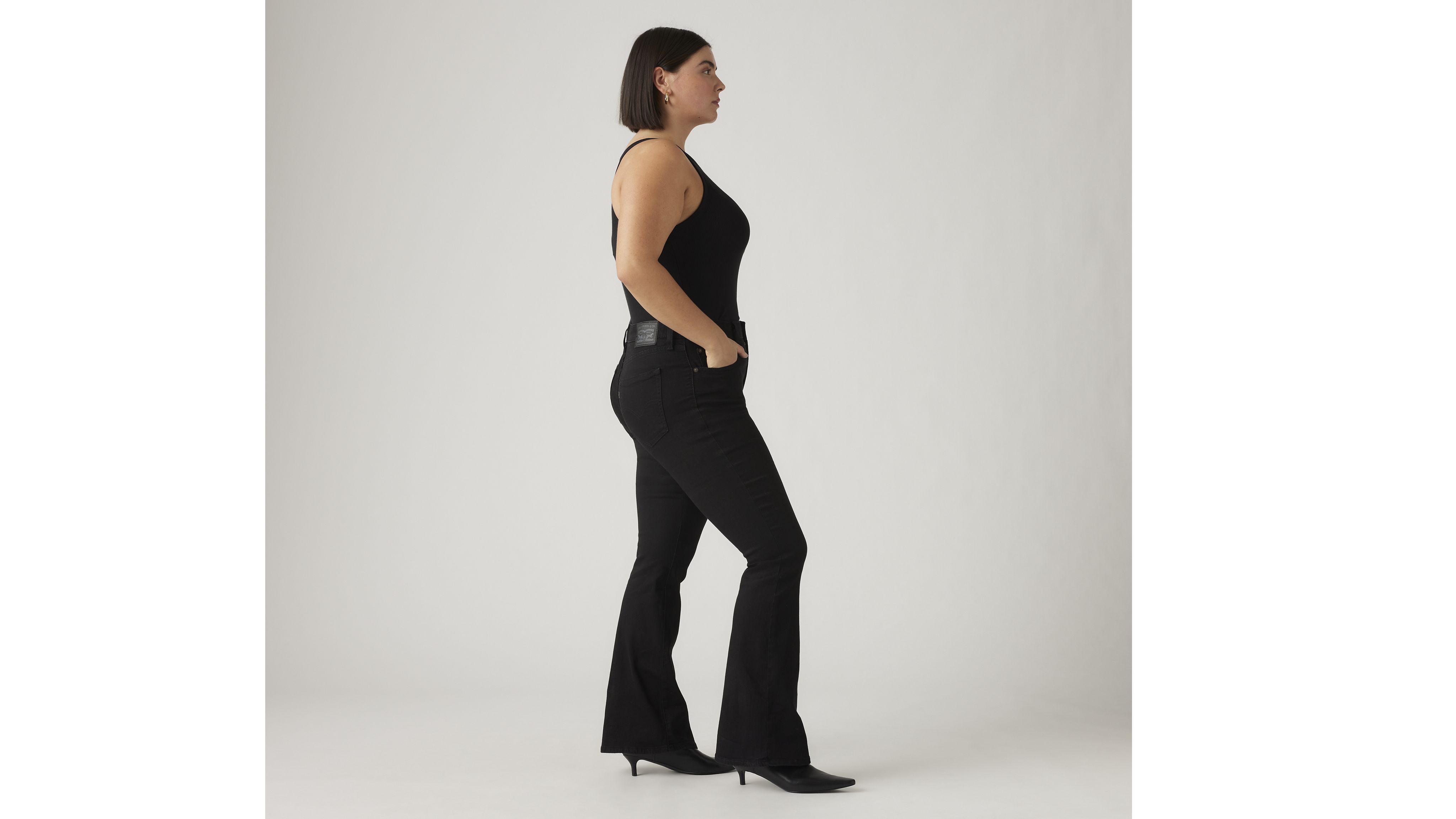 726 High Rise Flare Jeans 8