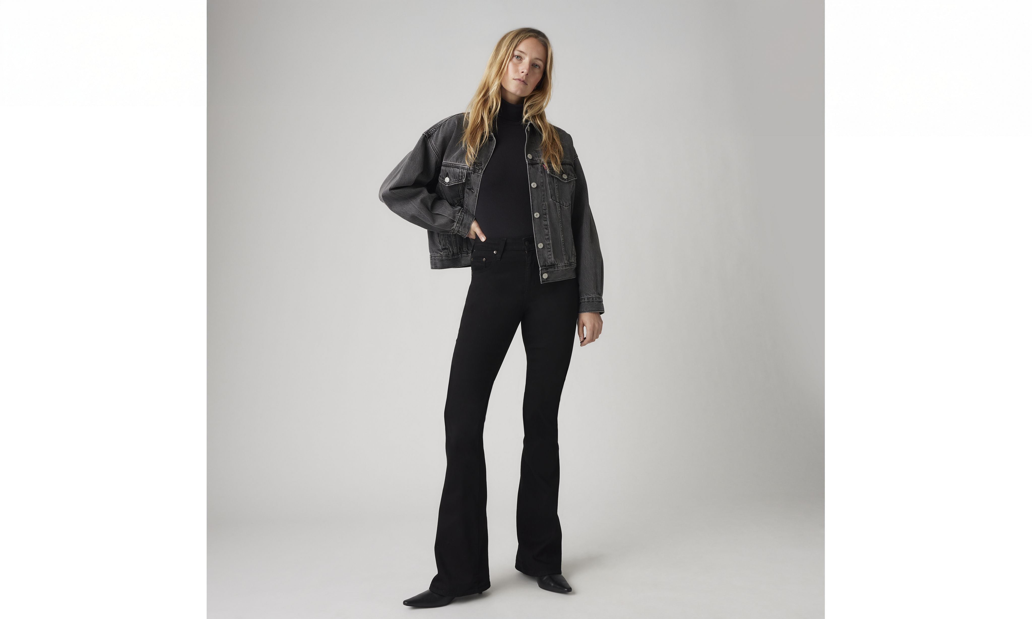 Jean 726 taille haute évasé pour femme 1