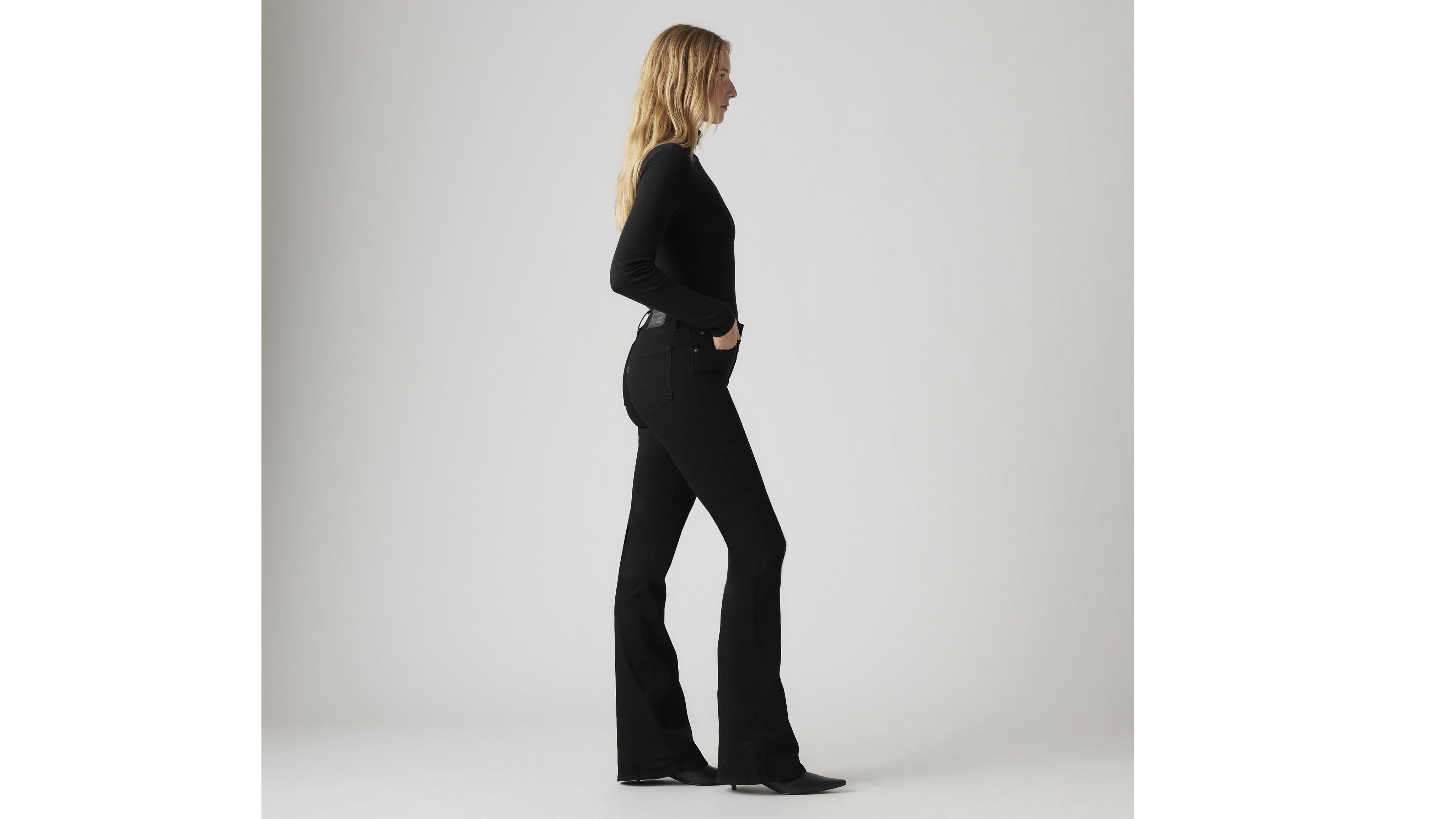 726 High Rise Flare Jeans 2