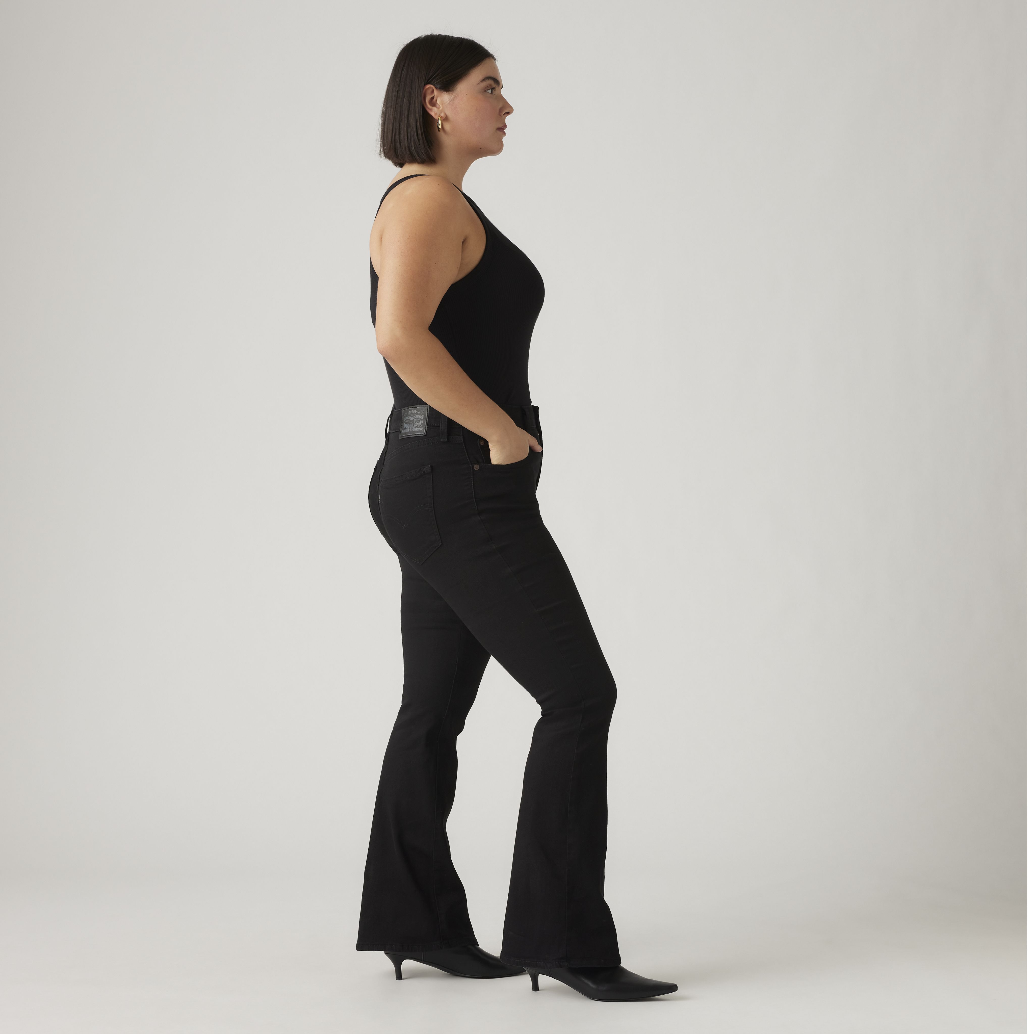 726 High Rise Flare Women's Jeans 9