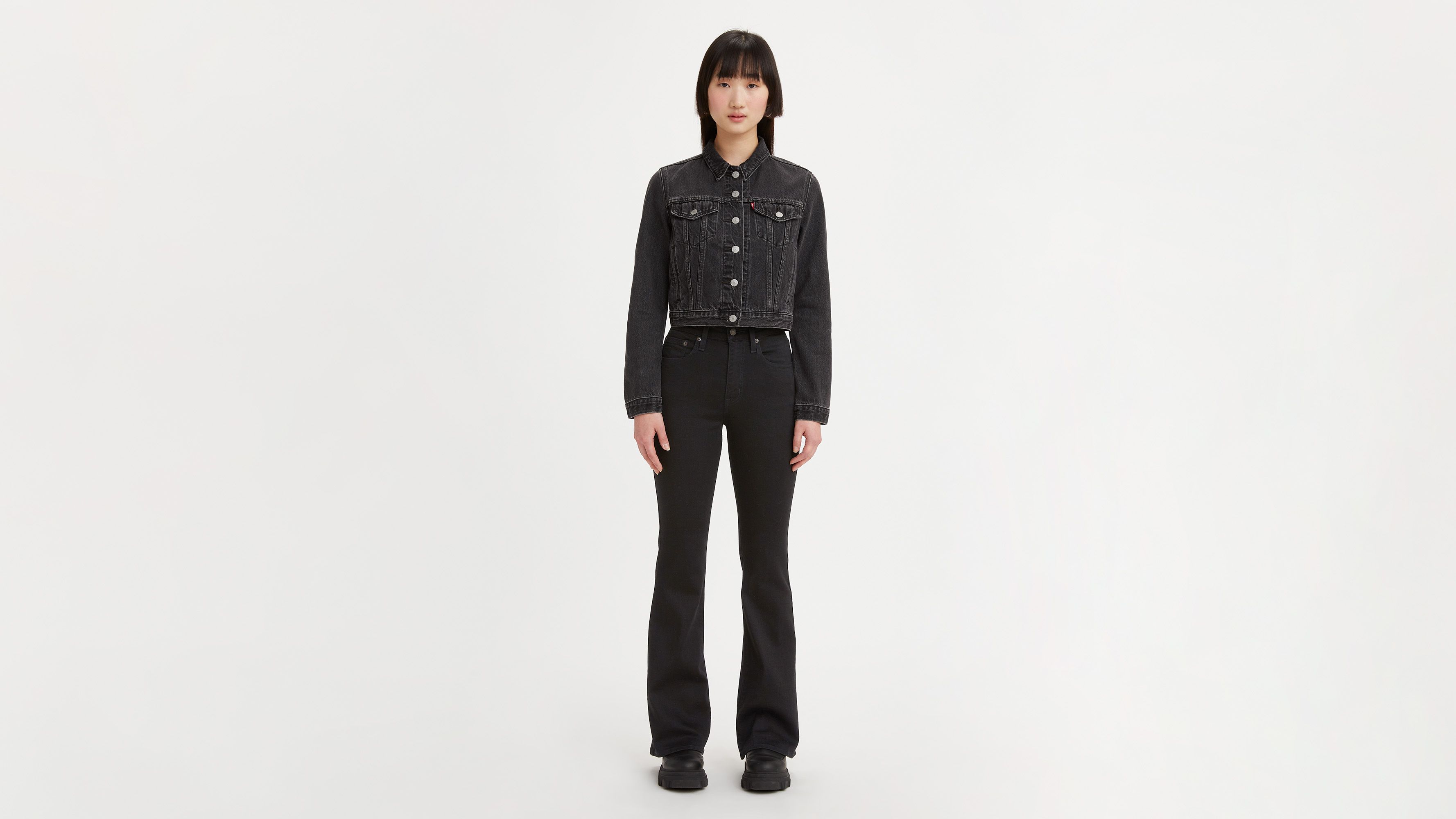 726 High Rise Flare Women's Jeans 1