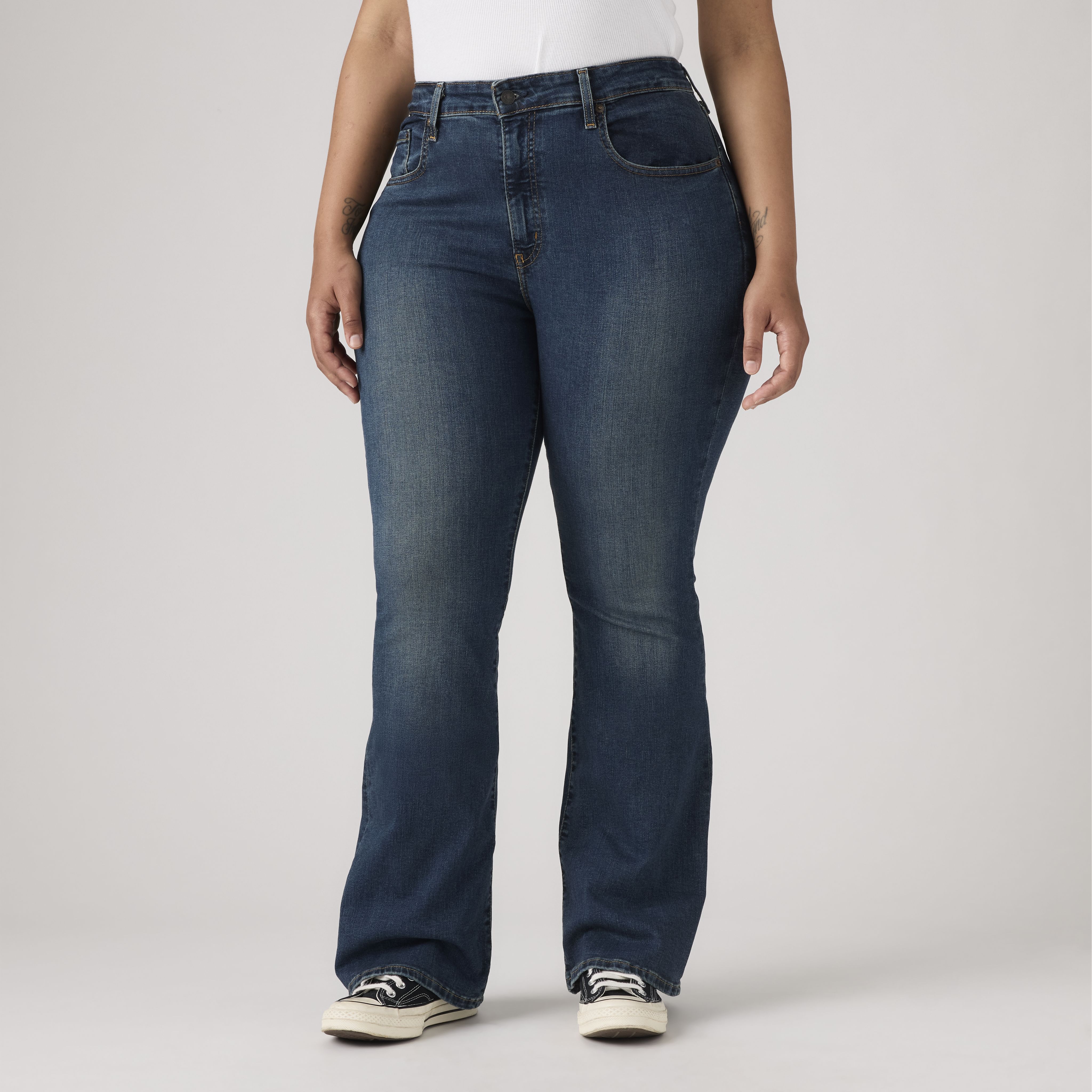 726 High Rise Flare Women's Jeans 8