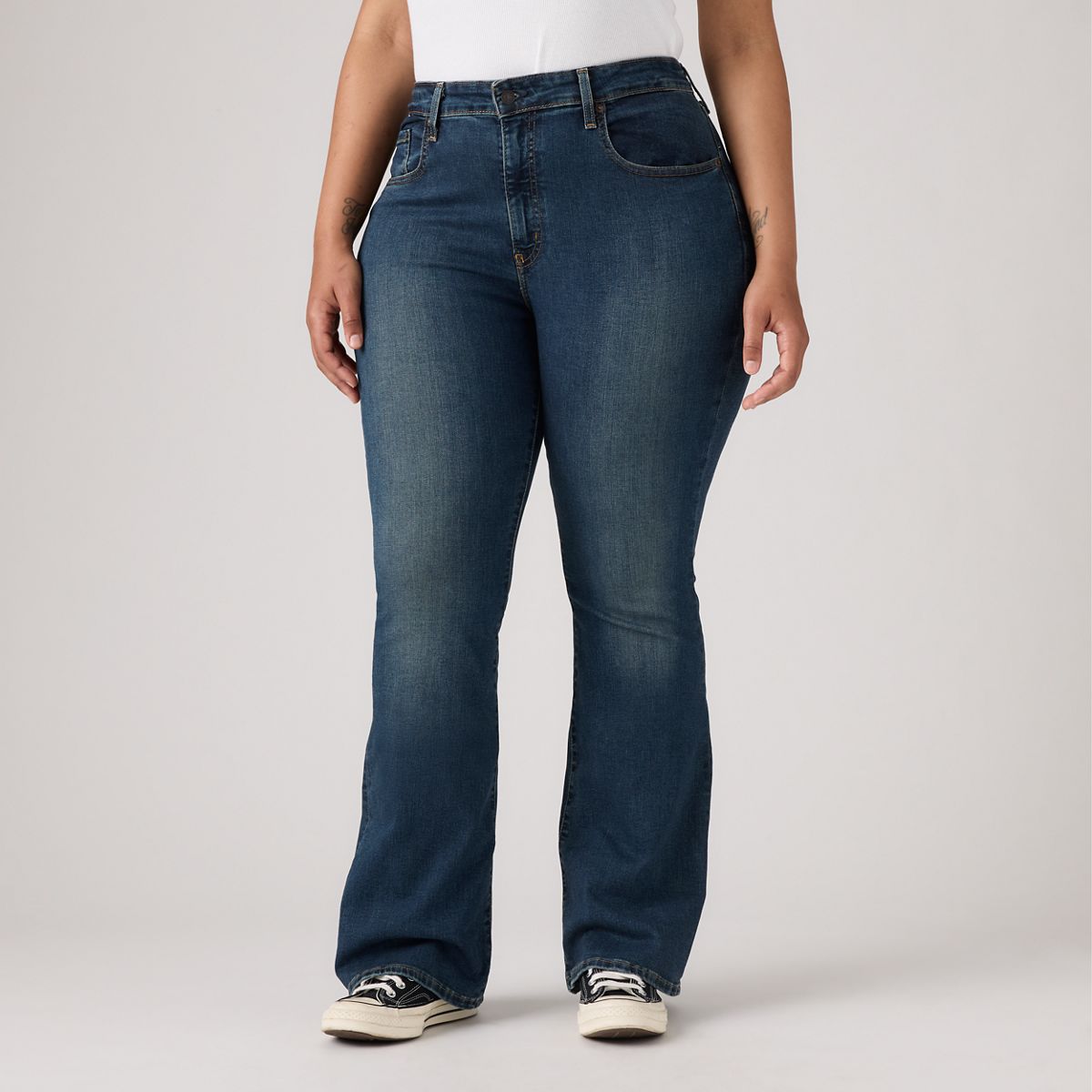 726 High-Rise Flare Women's Jeans — Blue Swell - Dark Wash