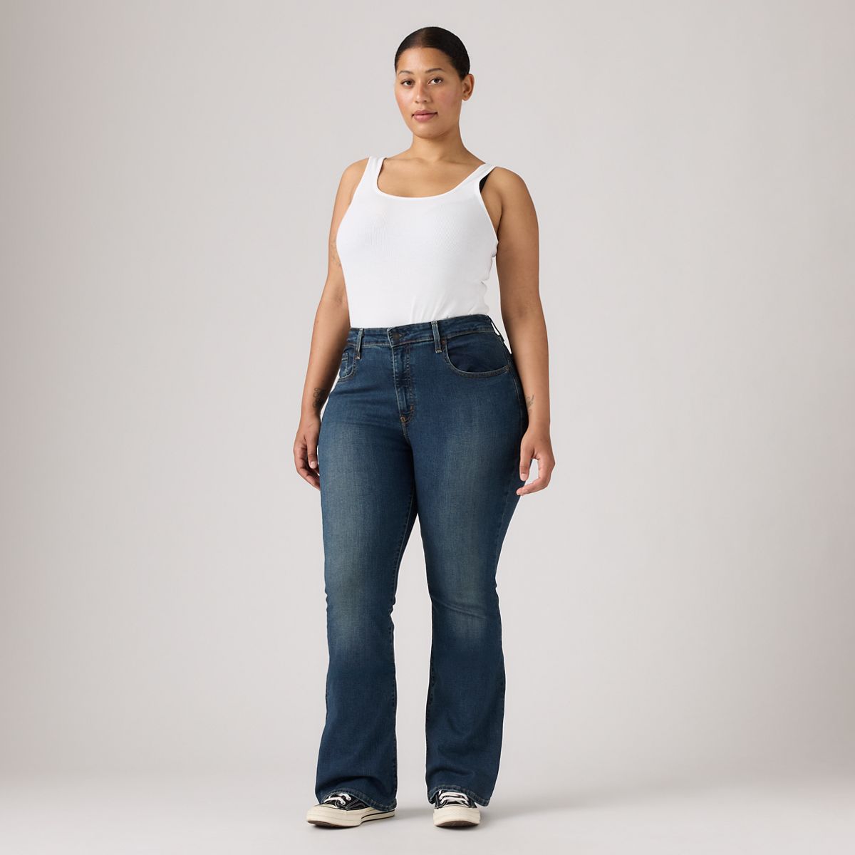 726 High-Rise Flare Women's Jeans — Blue Swell - Dark Wash