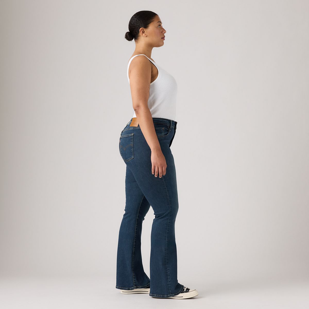 726 High-Rise Flare Women's Jeans — Blue Swell - Dark Wash