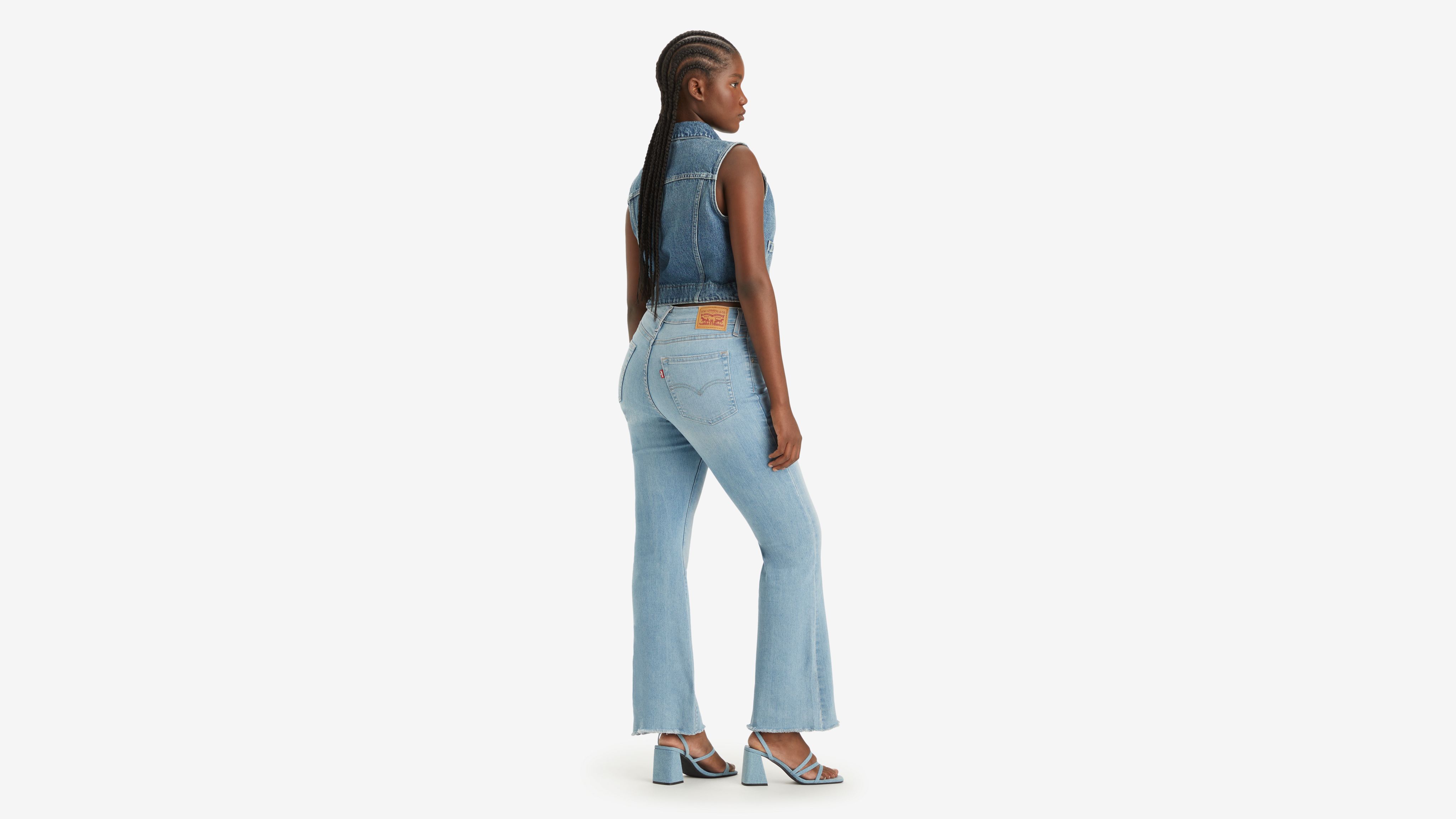 726 High Rise Flare Women's Jeans 4