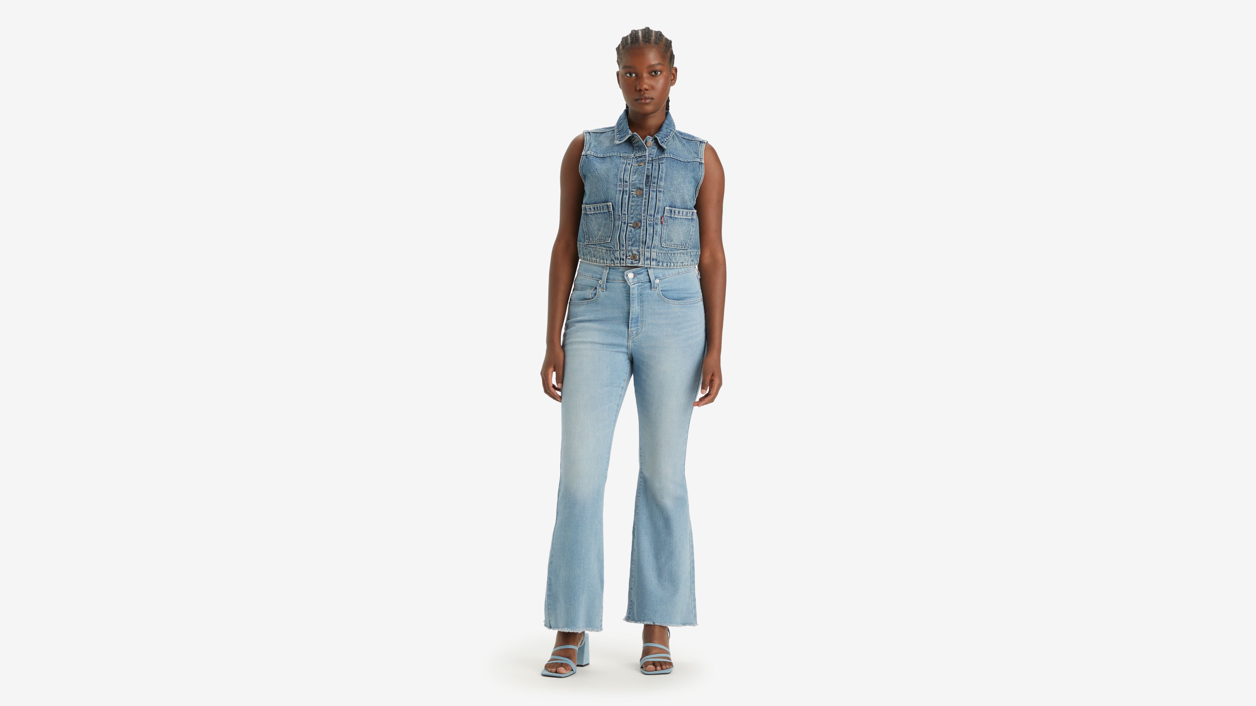 726 High Rise Flare Women's Jeans 1