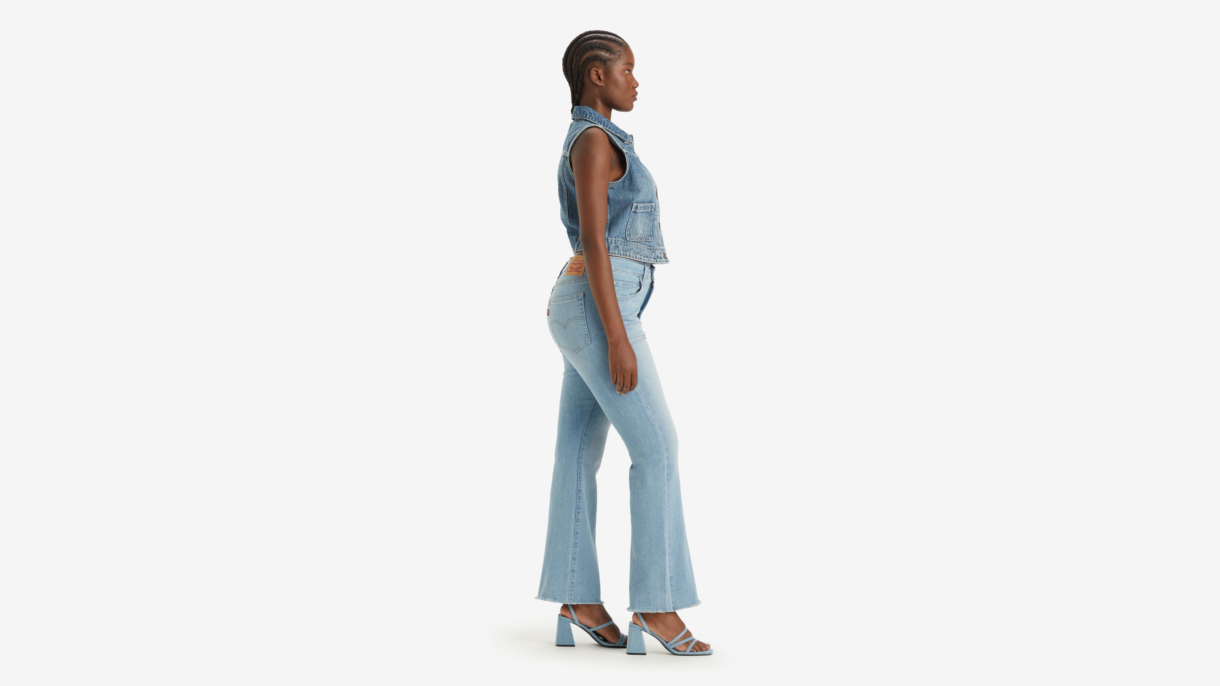 726 High Rise Flare Women's Jeans 3
